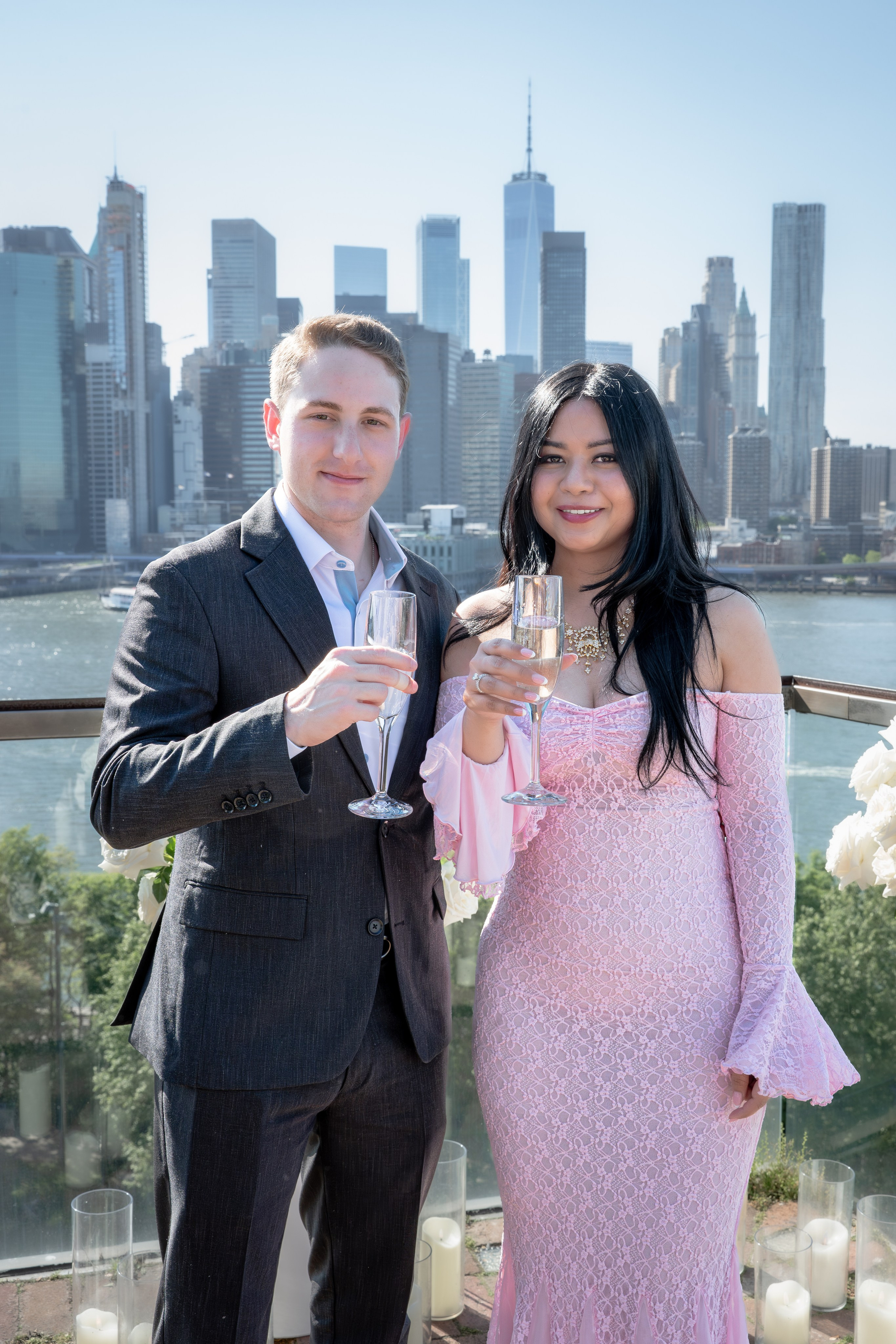 Brandon + Tiffany. Secret Proposals • Micro Weddings • Elopements • Parties in NYC, NJ, CT