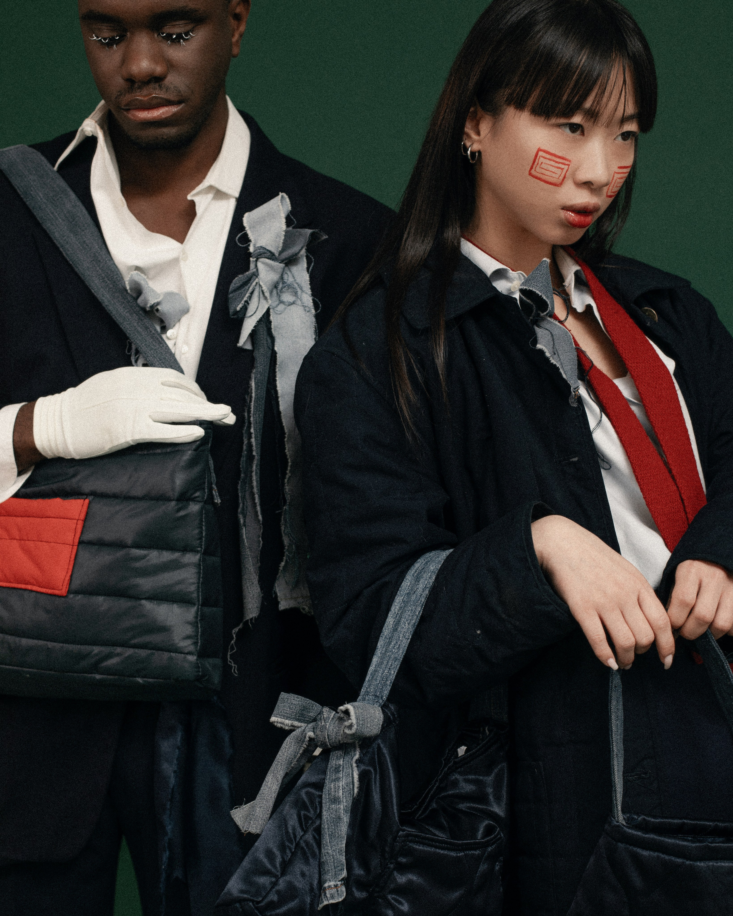 Garage Sale Bags & Accessories visual campaign. Aura Studio / co-design space