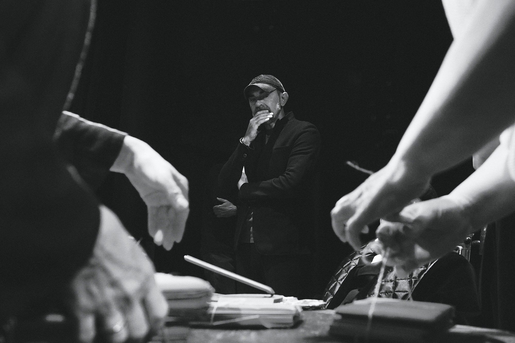 "Six Sherlocks", dir. Sergey Golomazov, © Mikhail Chekhov Riga Russian Theatre