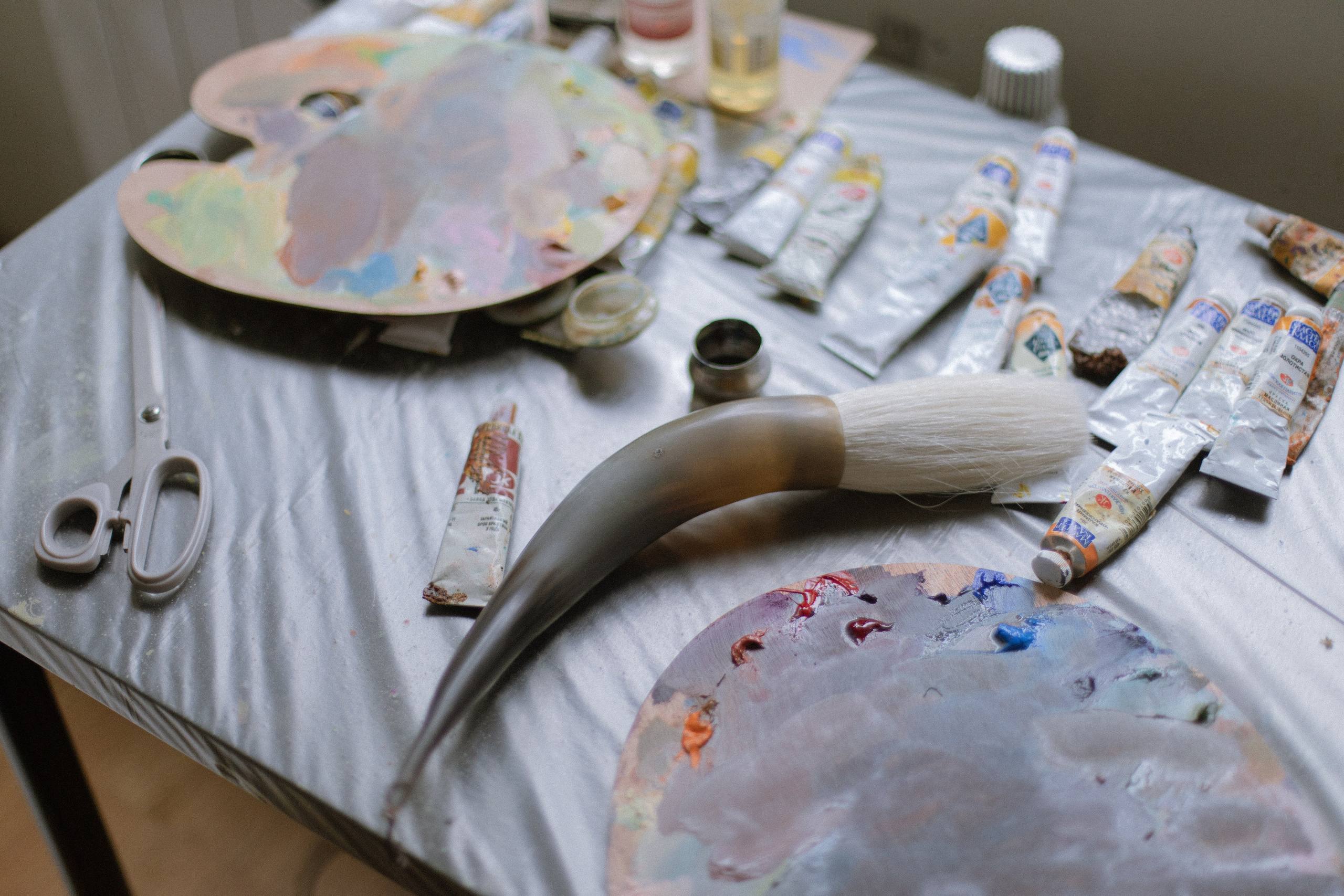 Studio visit. Alina Kugush