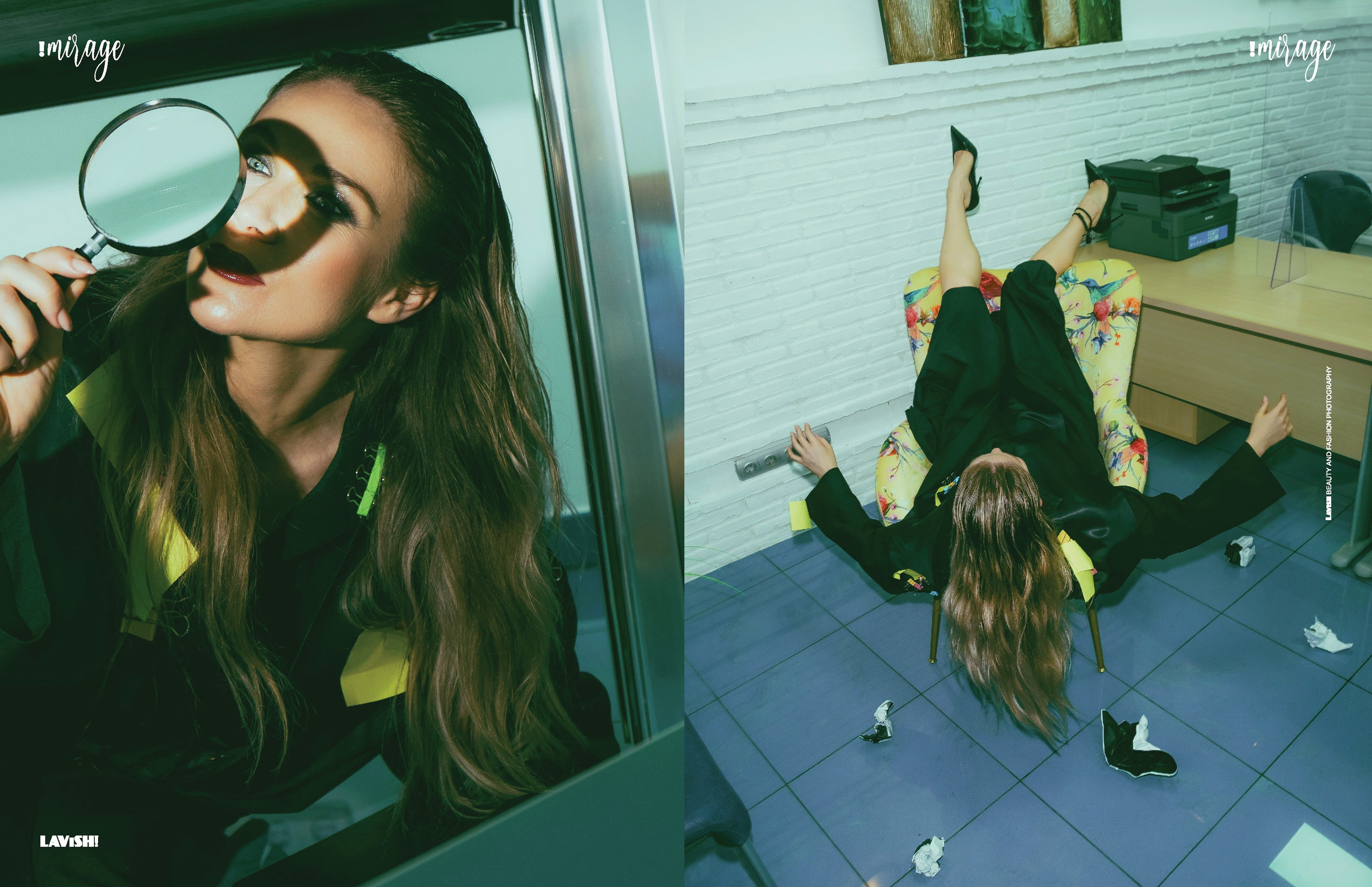 Креативная фотосессия адвоката в офисе в Аликанте, Торревьеха