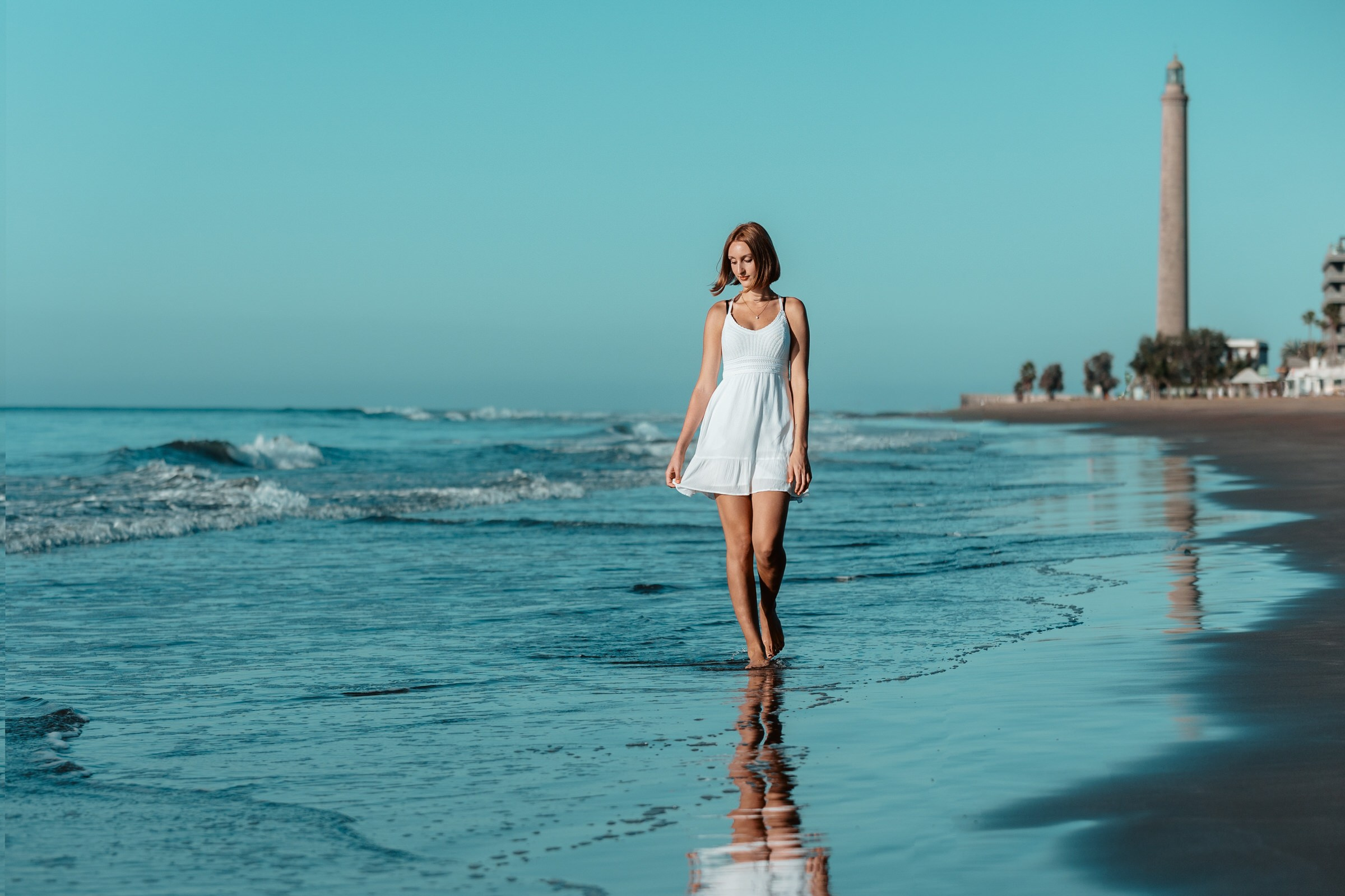 Faro Maspalomas and beach photographer Gran Canaria with price