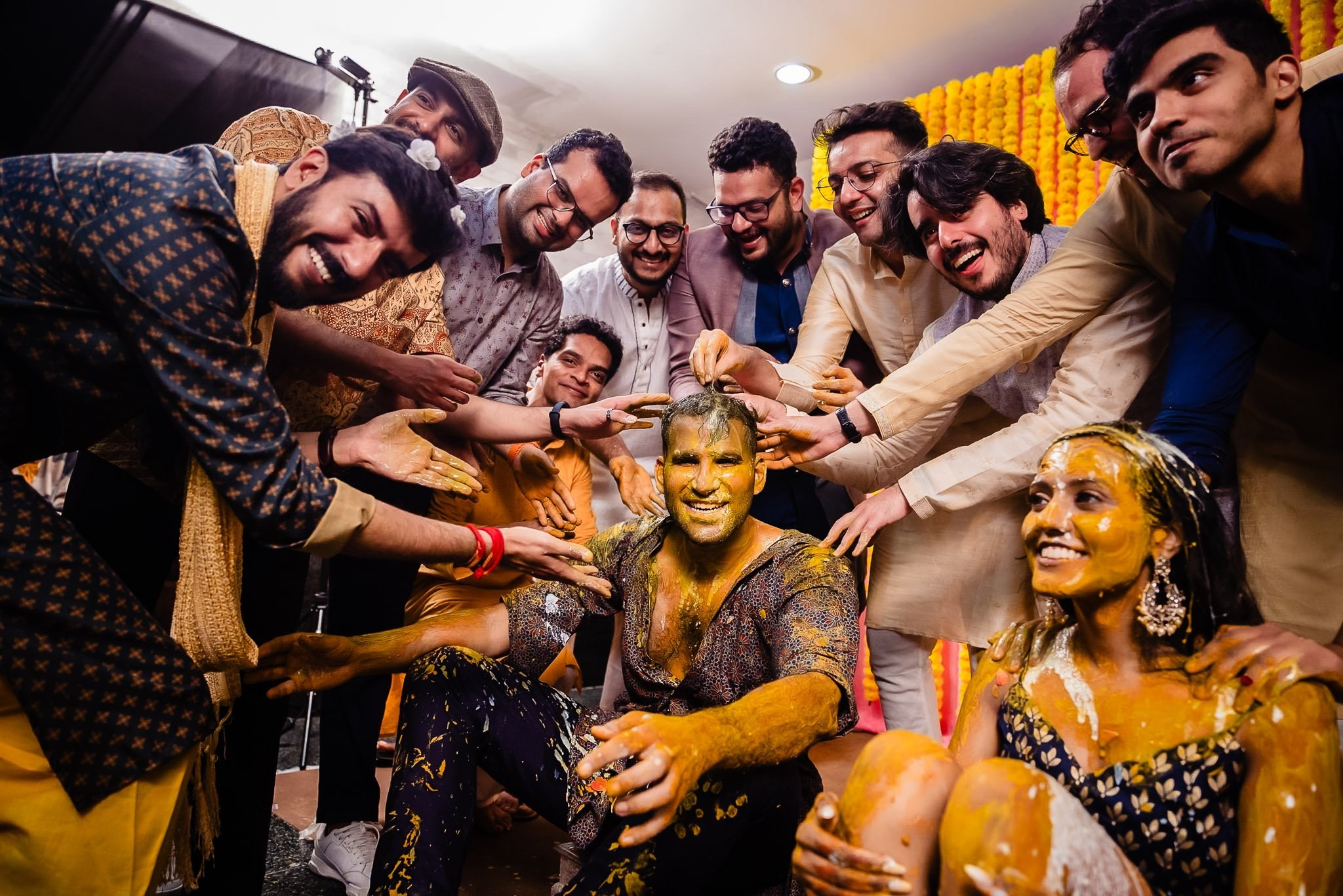 Explore the vibrant fusion of Punjabi and Chettinad cultures in this stunning destination wedding at Eagleton The Golf Resort, Bangalore. Ph