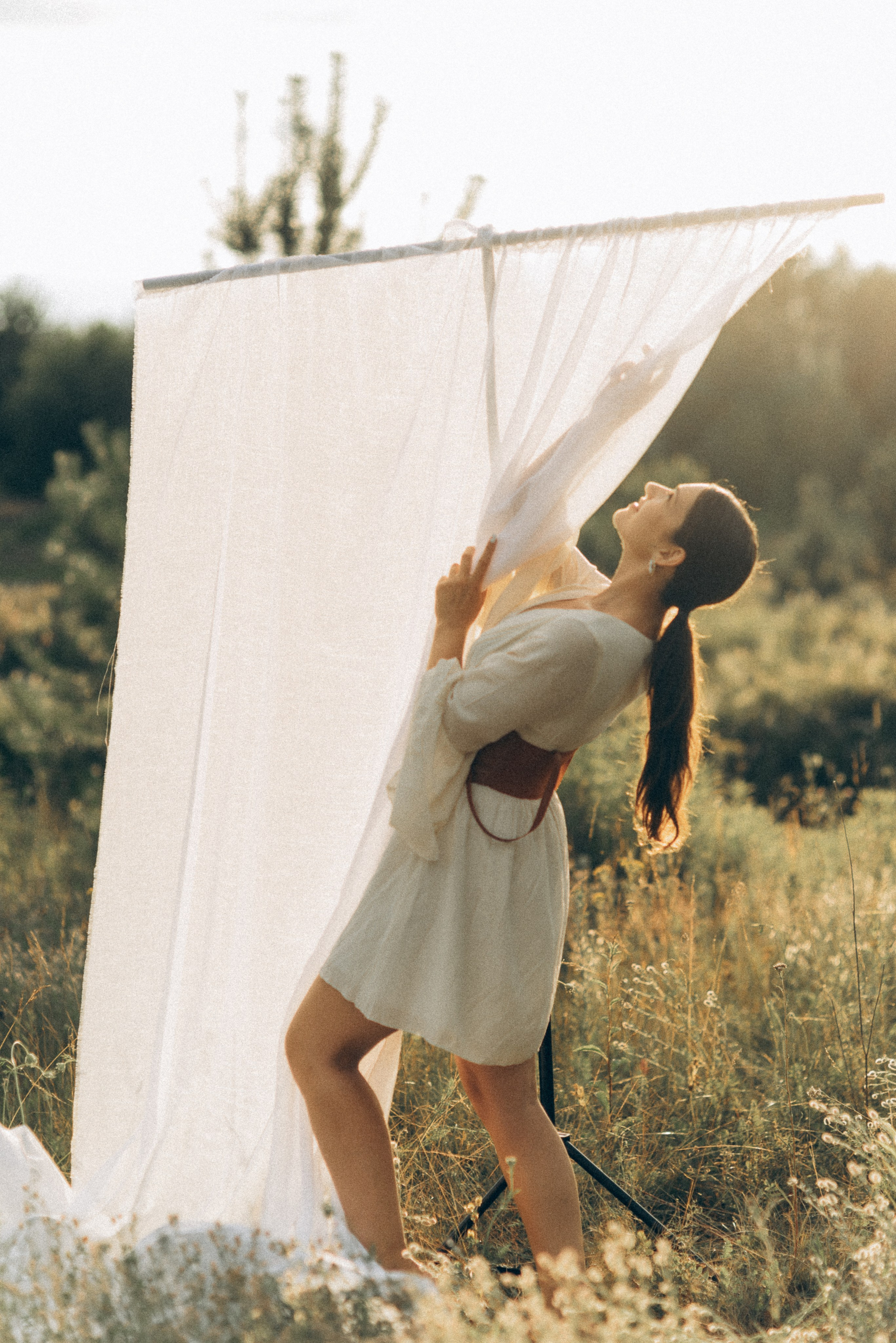 Летний закат. Семейный фотограф и фотограф новорожденных в Вильнюсе Ирина Беленкевич