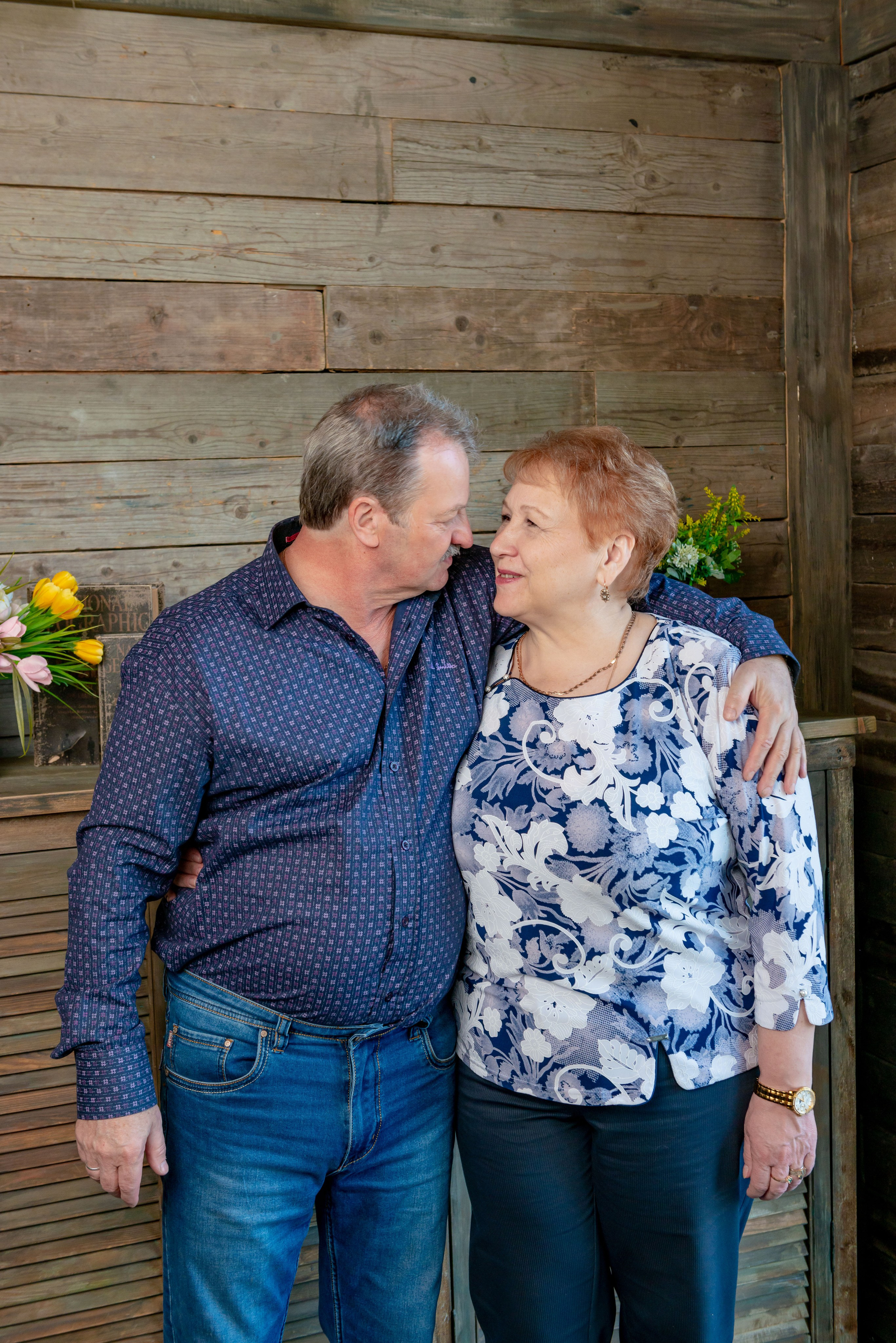 Photosession of a married couple in the studio. FOTÓGRAFO MÉXICO QUINTANA ROO