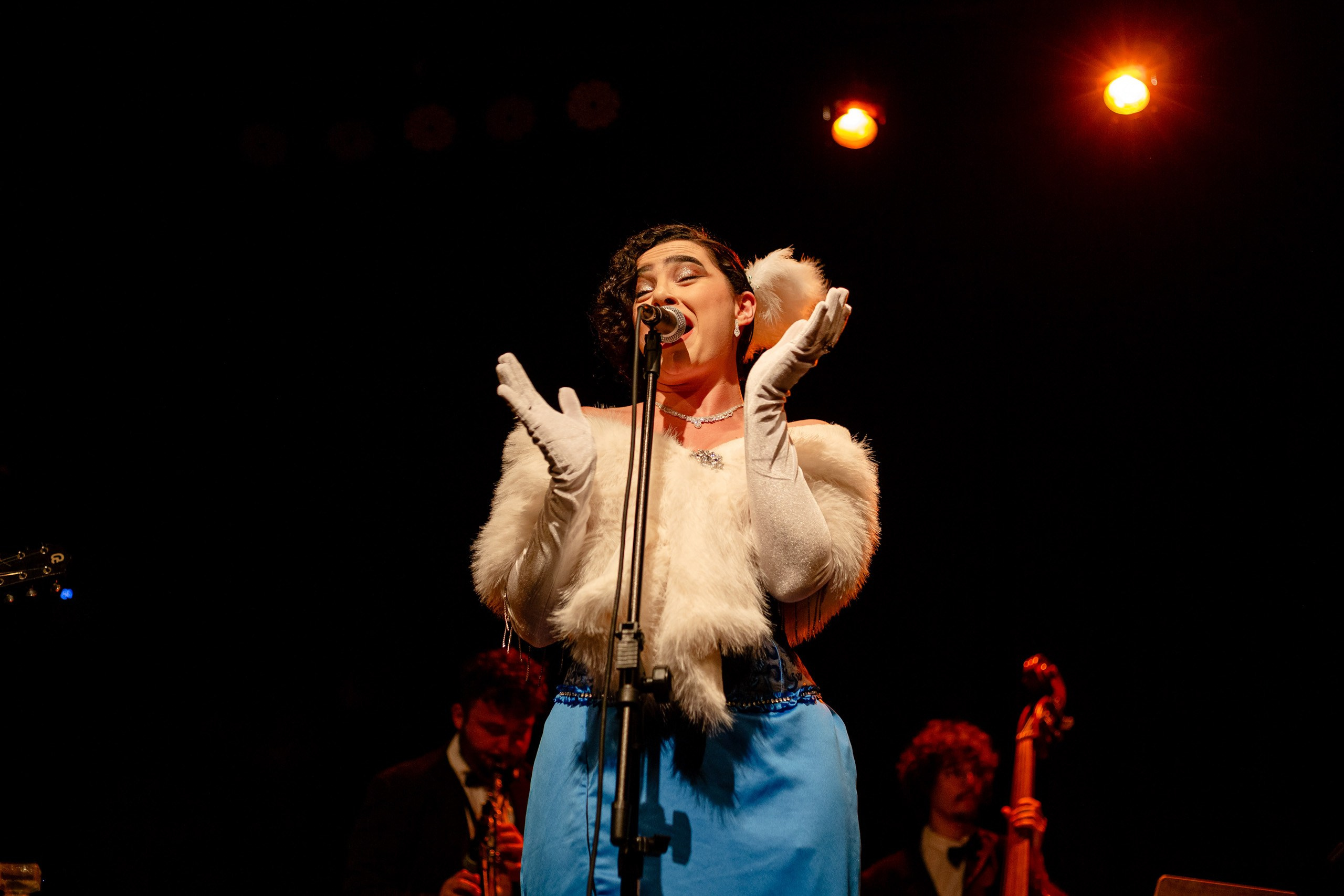 Fotografia de recital de formatura do Conservatório de Música de Itajaí — Santa Catarina