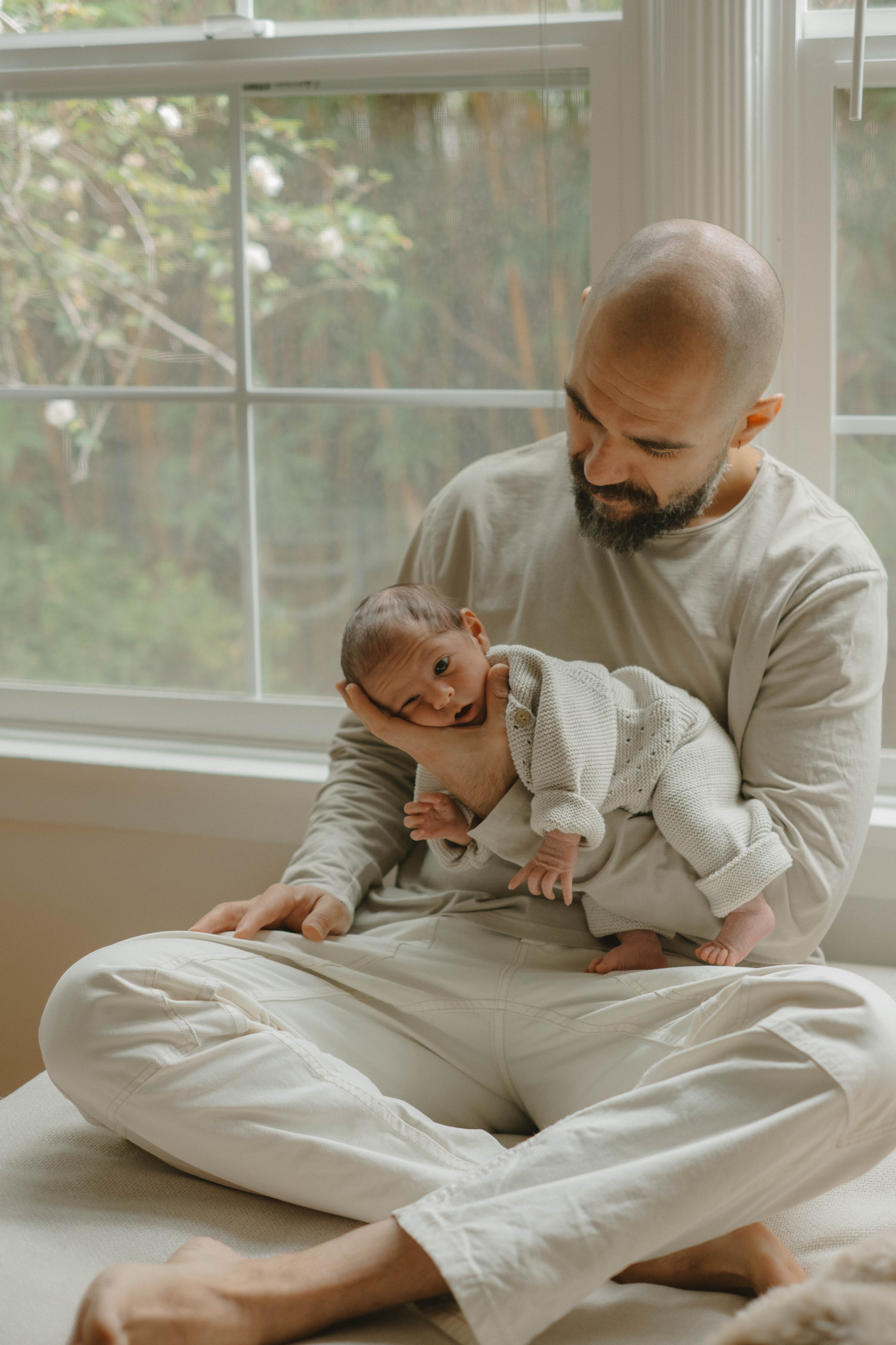 Newborn Session at Home. Xenia California & LA Photographer
