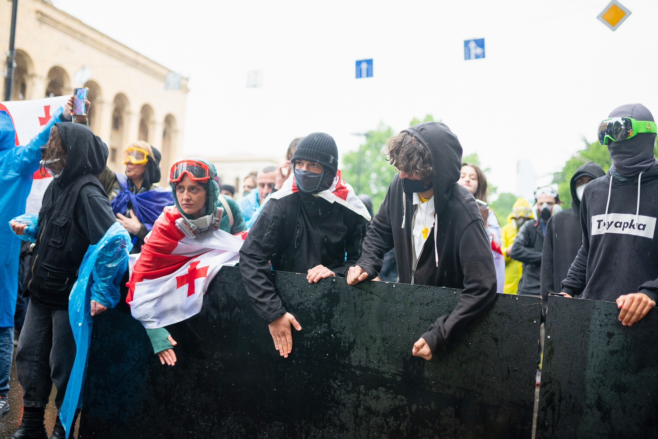 Georgia against «foreign law»/ არა რუსულ კანონს. Visual artist