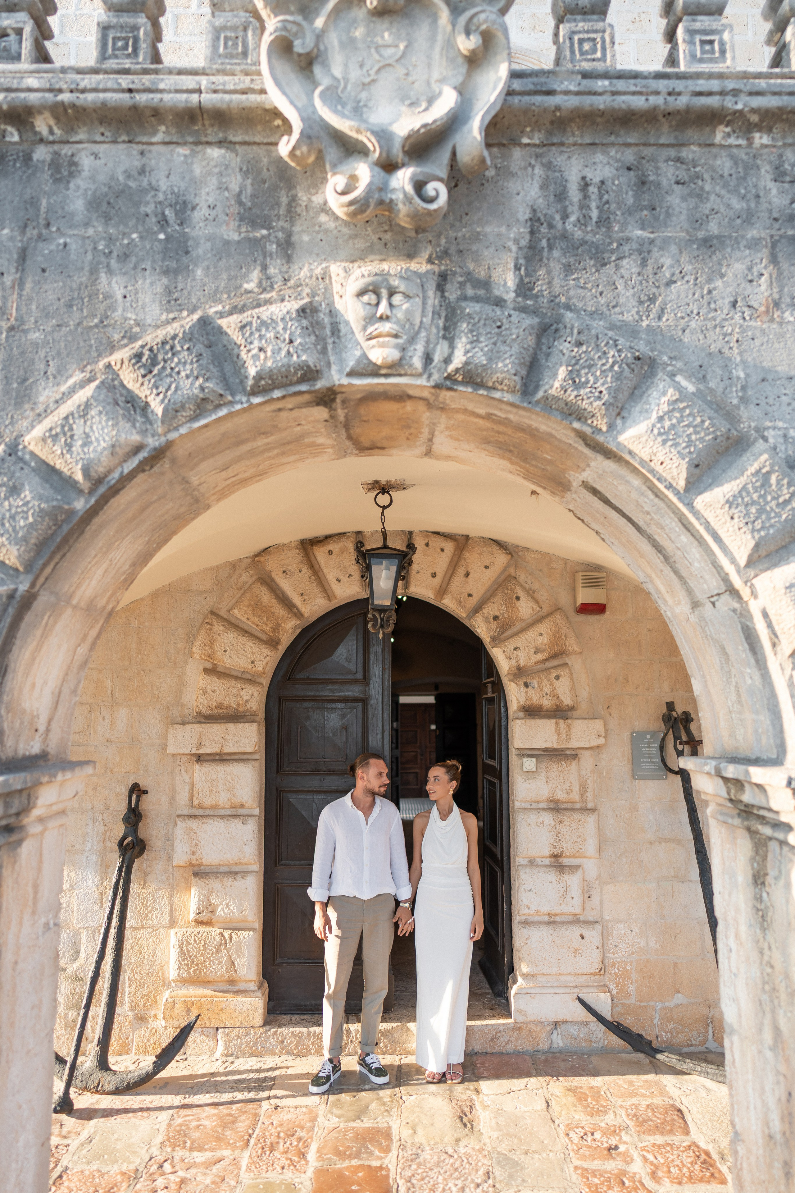 Photographer in Perast Montenegro