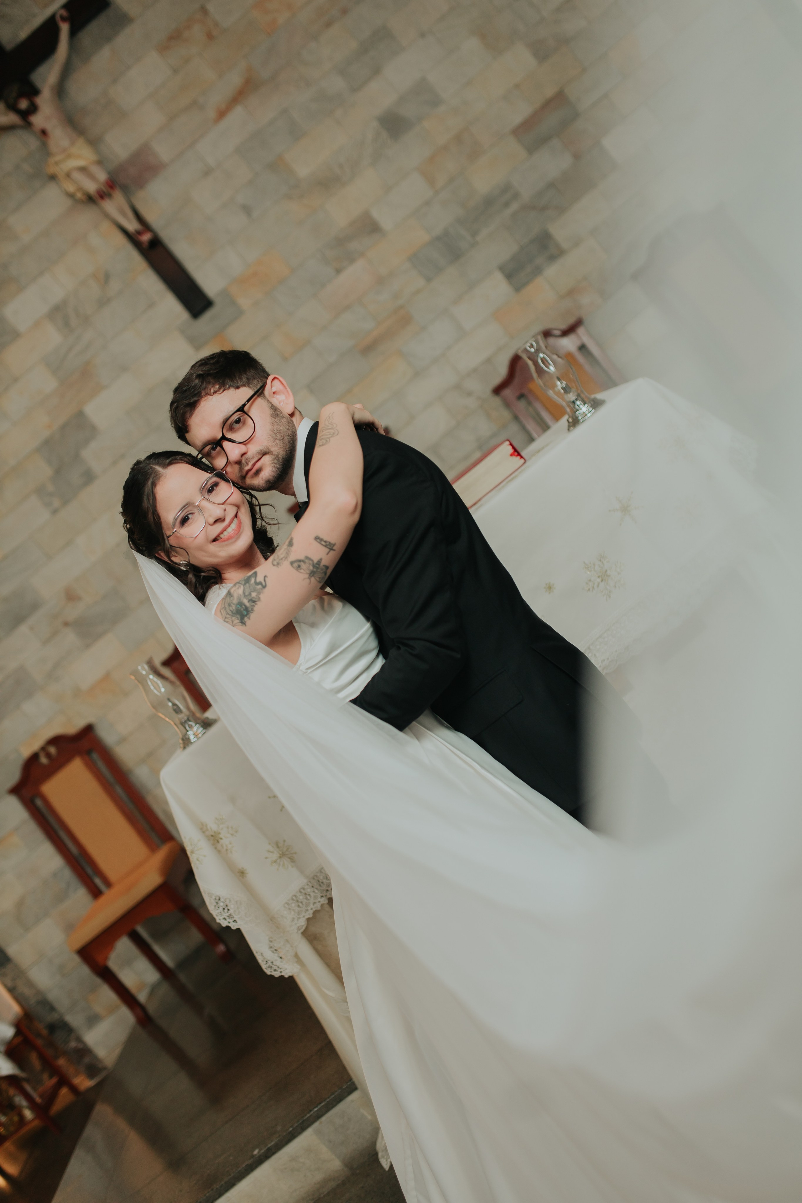 Ana e José — Capela Nossa Senhora do Perpétuo Socorro — Manaus, Amazonas. Fotógrafo de Casamentos em Manaus — Leandro Santos