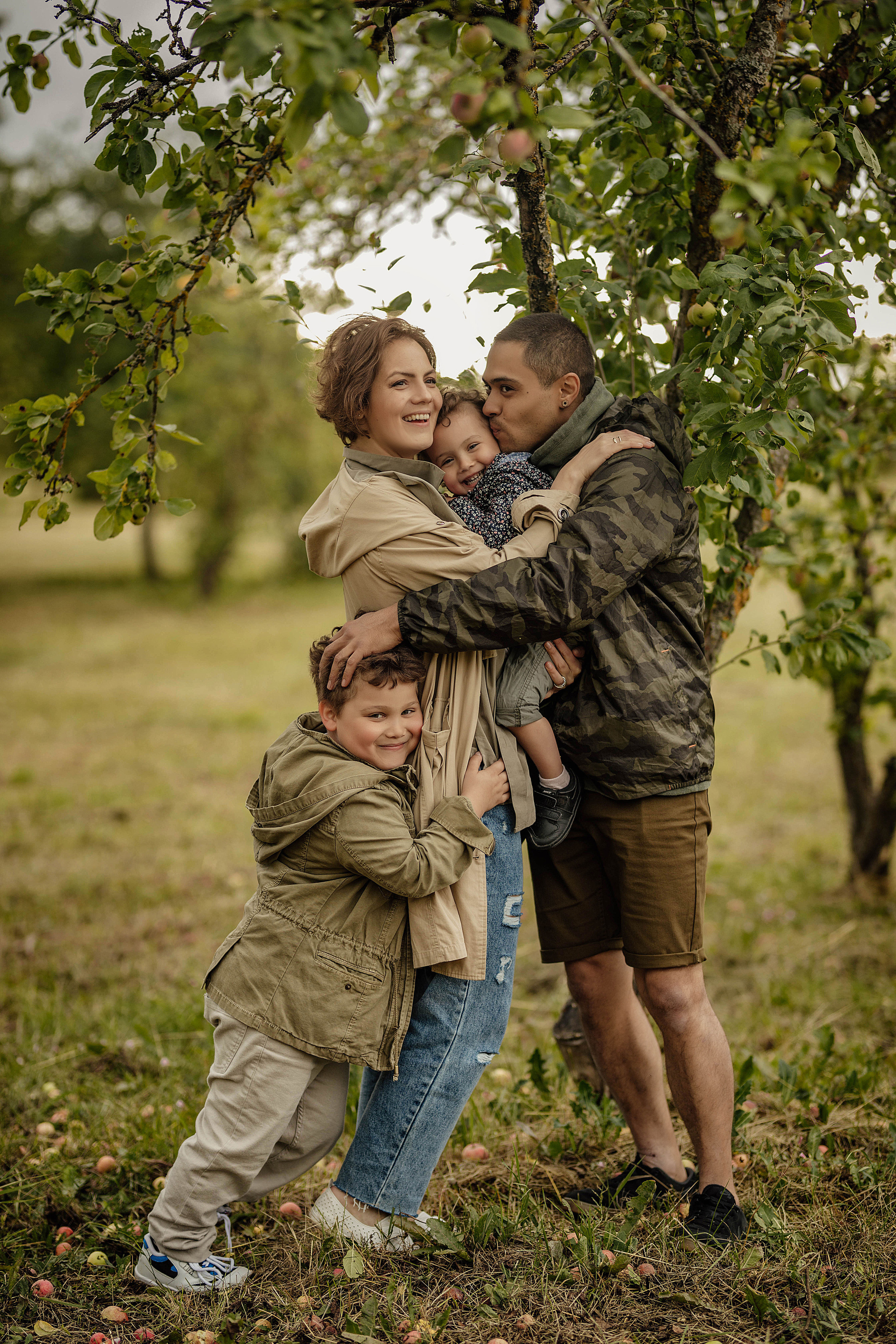 Семейная фотосессия Ани, Тони, Эрика и Шарлотты. Семейный и портретный фотограф в Эстонии Наталья Фрейманис