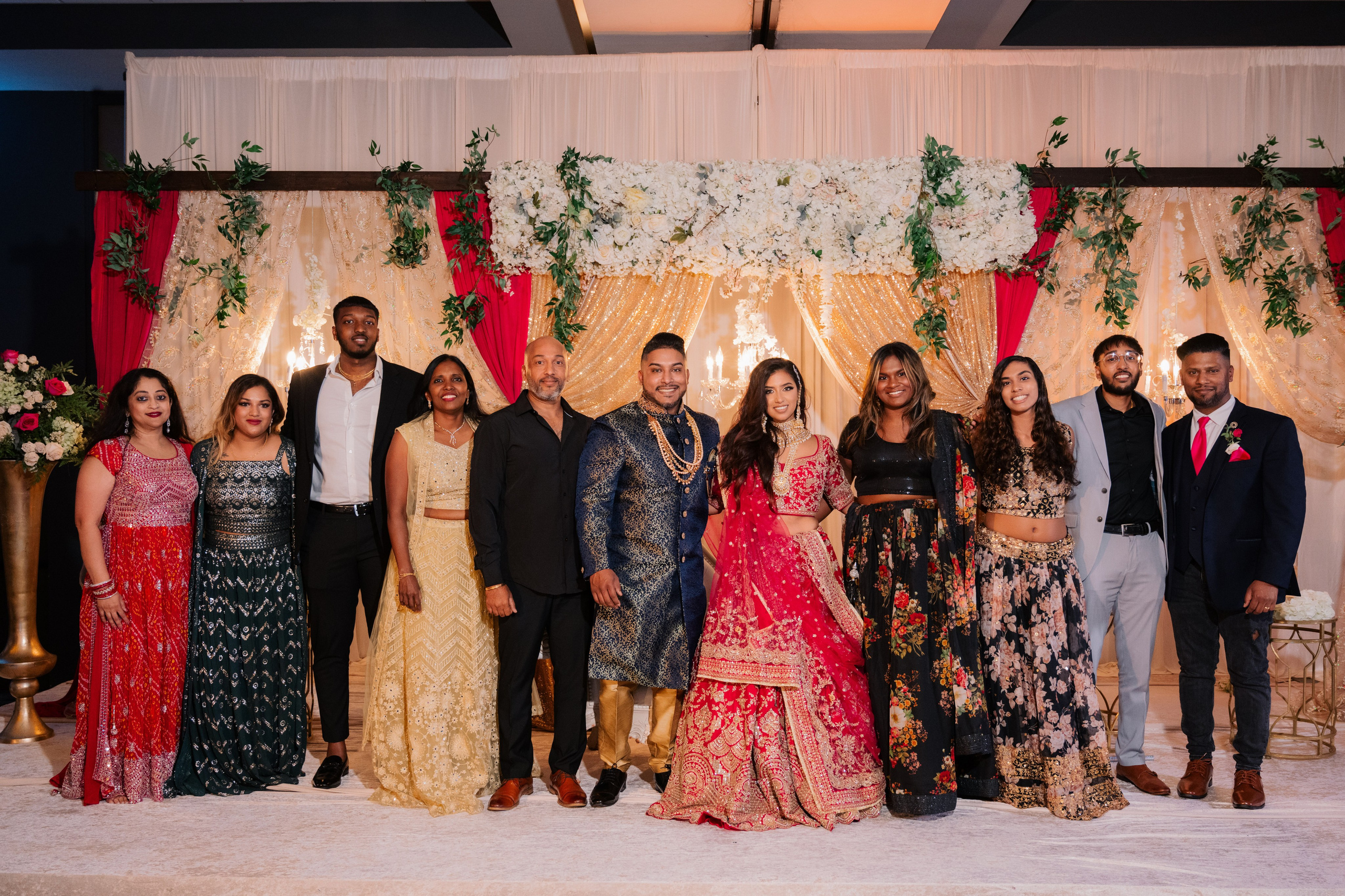 a group of people posing for a picture