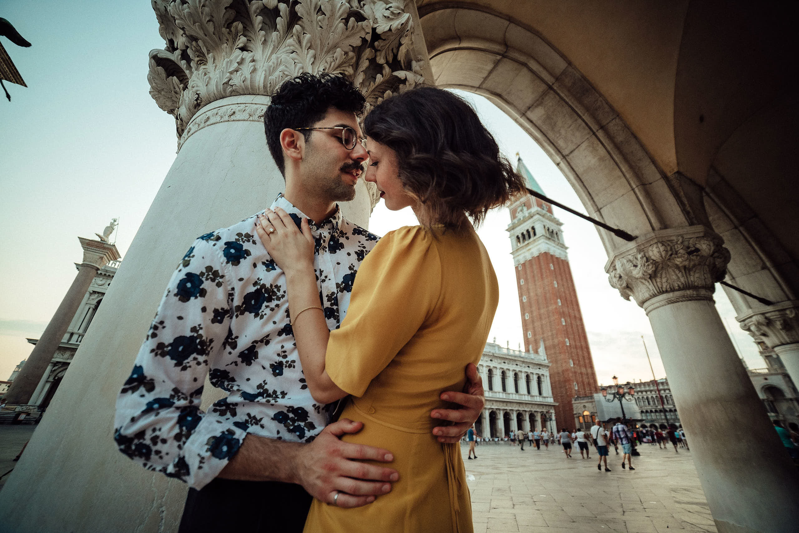 A+S | Photo session in Venice on sunset