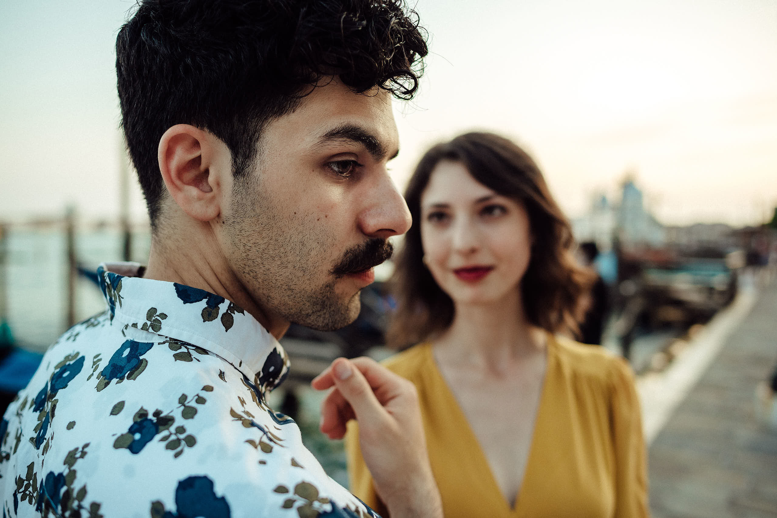 A+S | Photo session in Venice on sunset