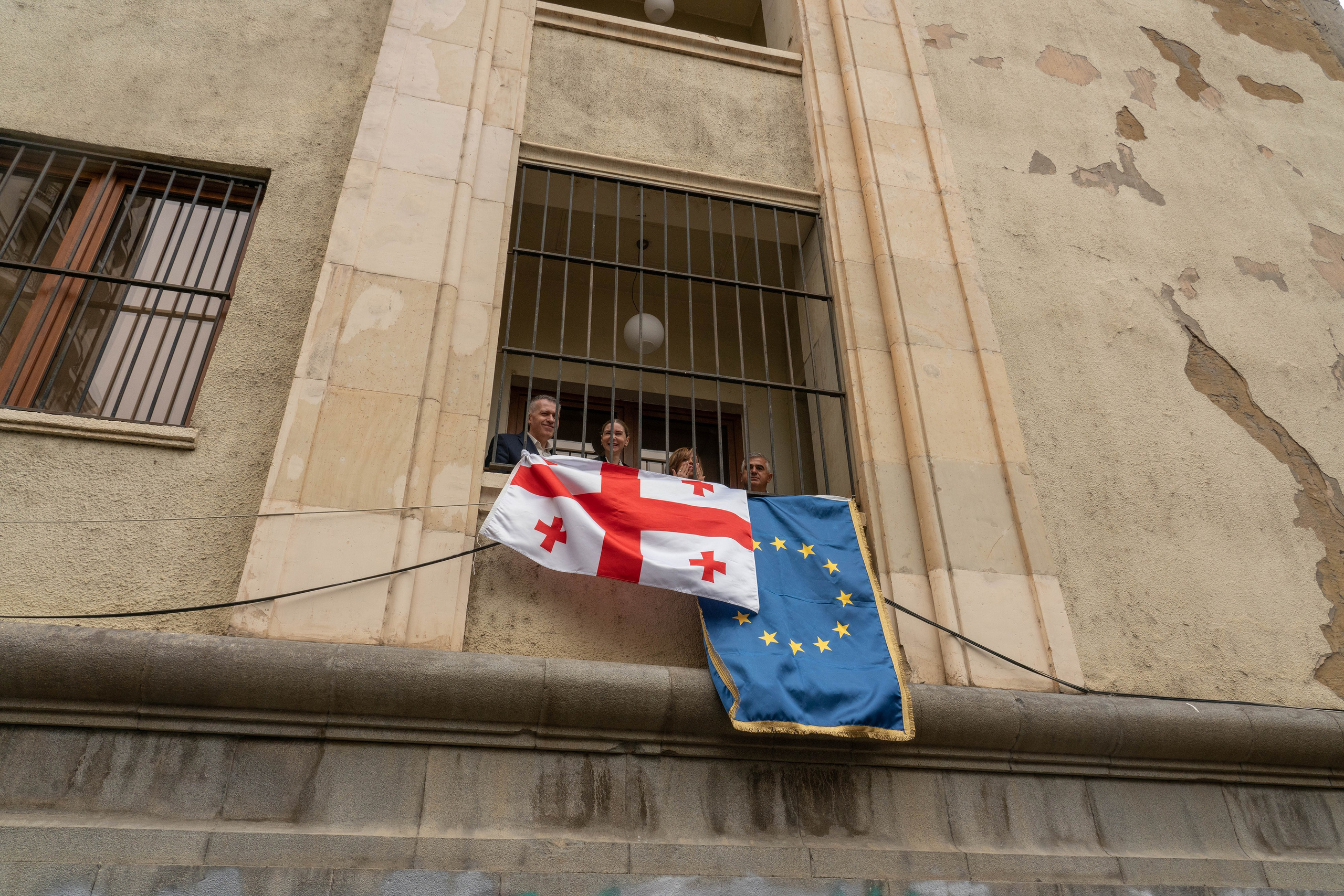 Georgia against the “foreign agents” law. Marina Sycheva