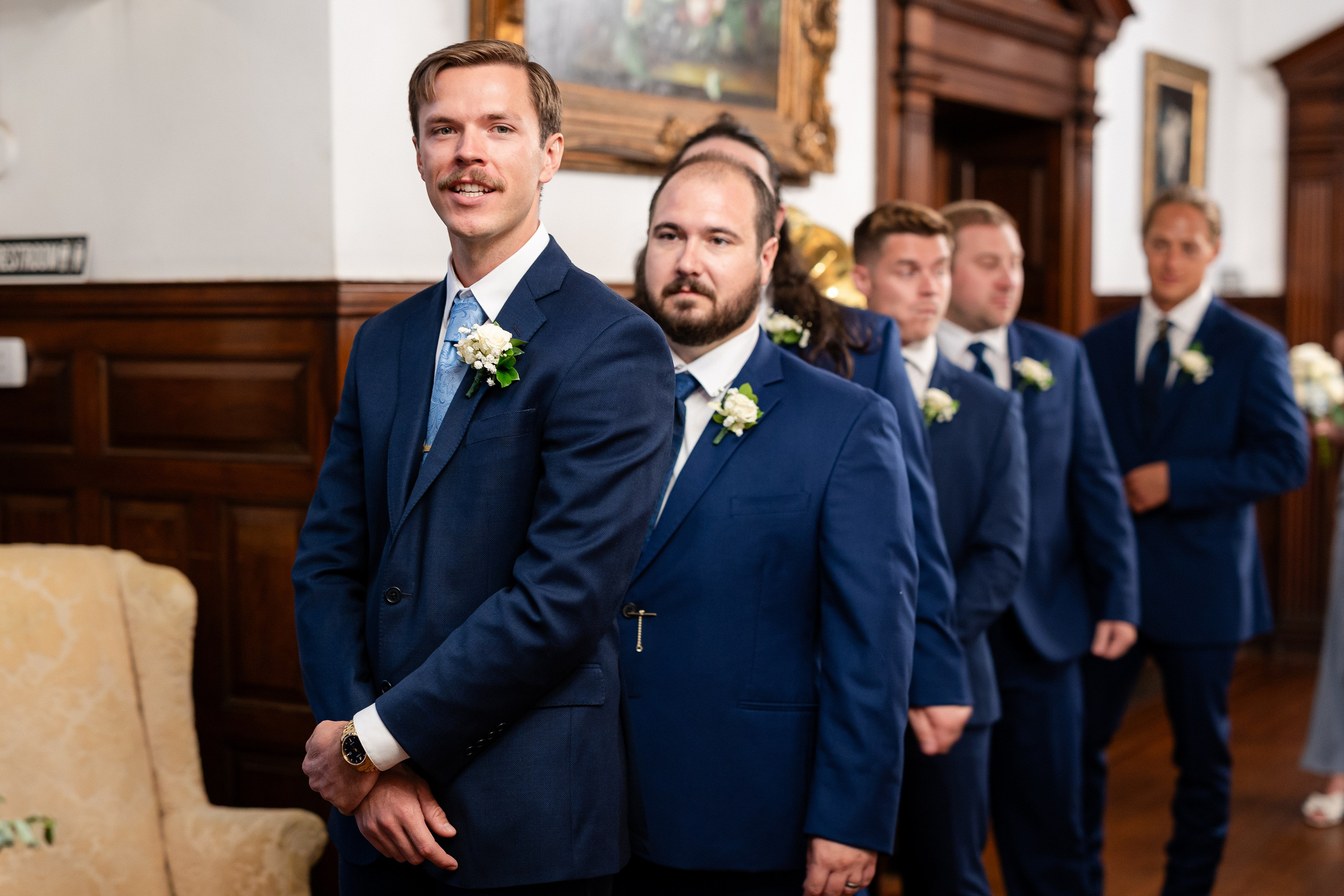 Lester & Annalise’s Romantic Summer Wedding at Gassaway Mansion in Greenville, SC. Wedding and portrait photography in Greenville SC