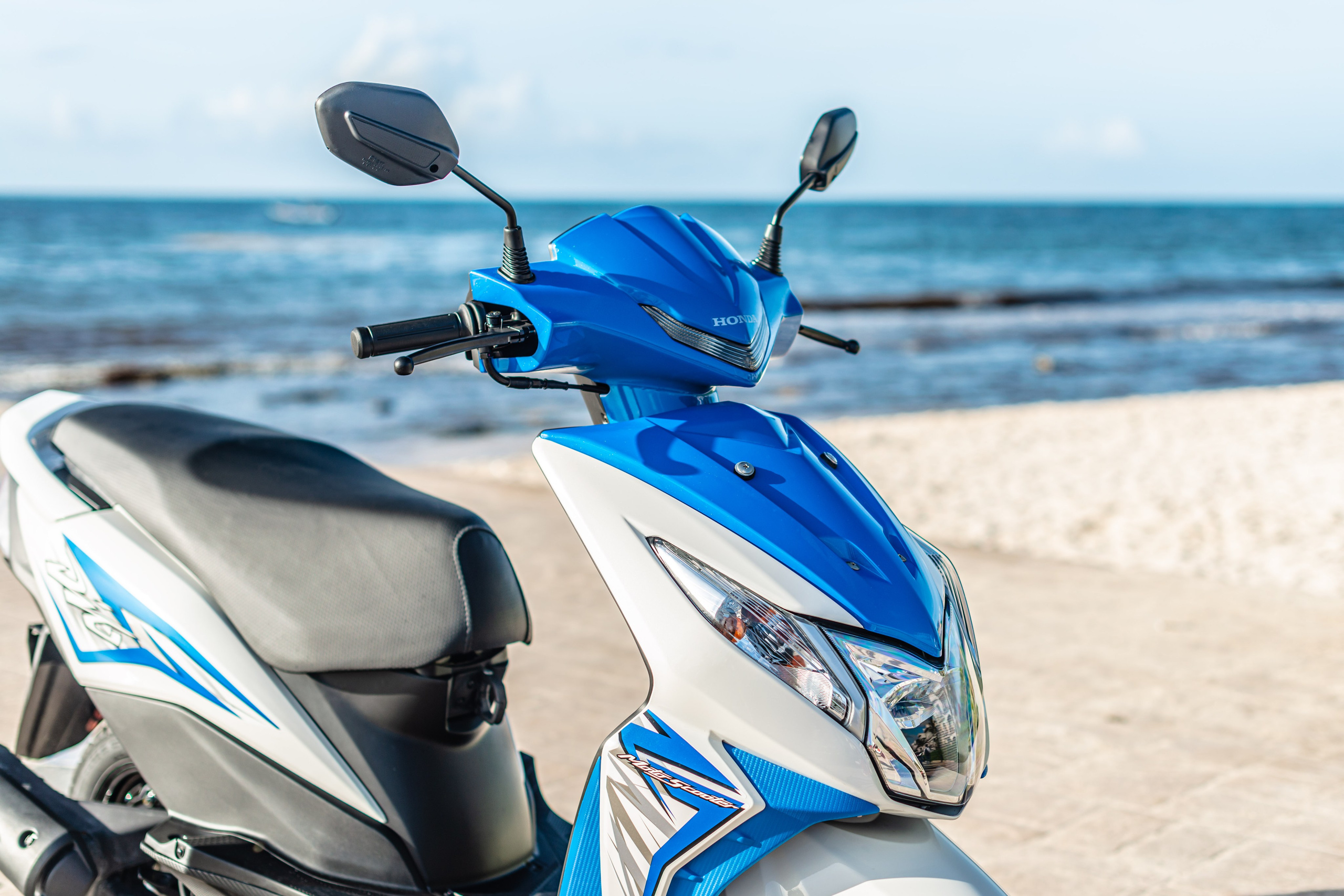 Scooter Photography for Rental Website in Mexico. PHOTOGRAPHER QUINTANA ROO