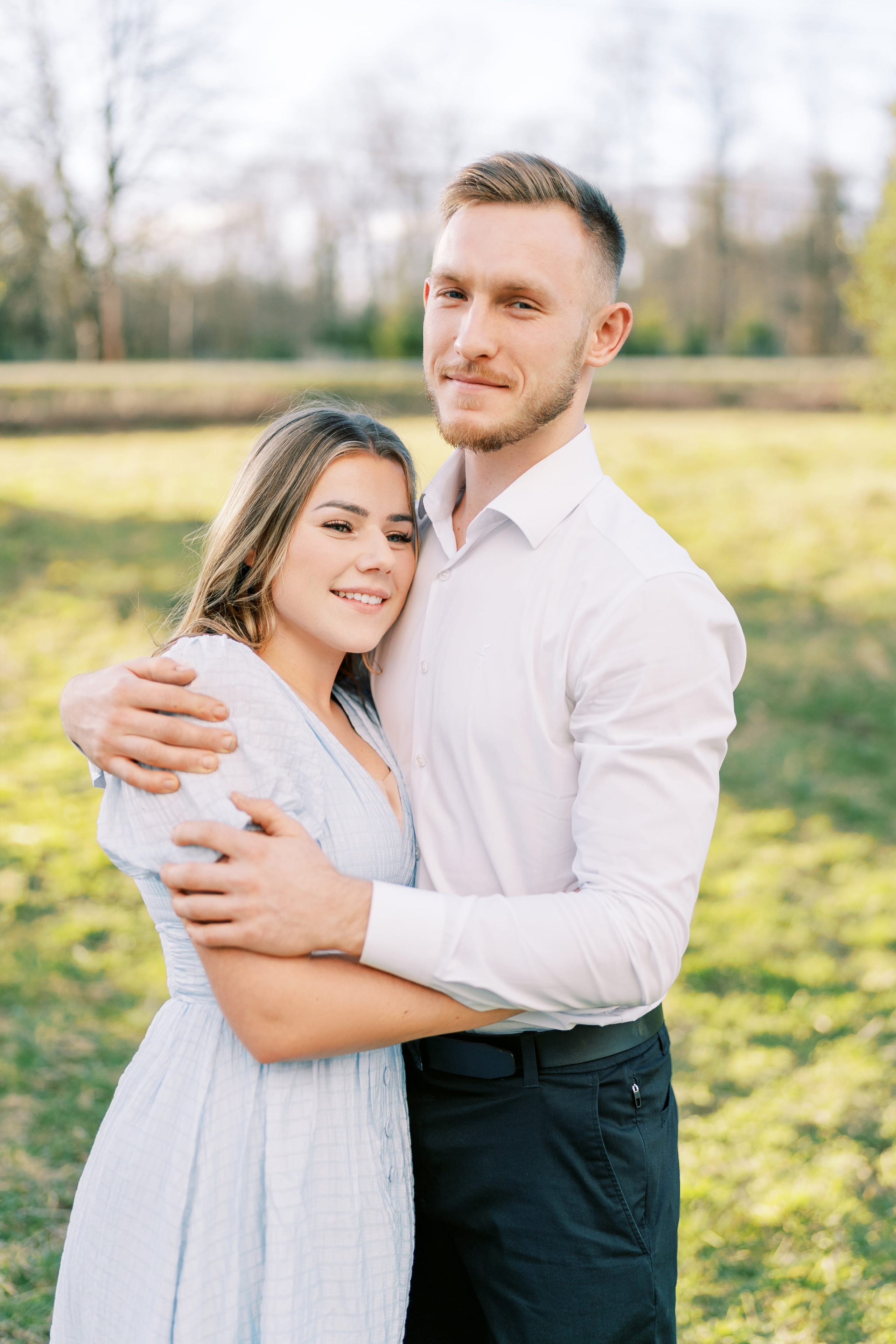 Engagement photo shoot/ Dmitry and Julia/ February 2024. North Bend, Washington. EVAN ARISTOV WEDDING PHOTOGRAPHY — Seattle Wedding Photographer
