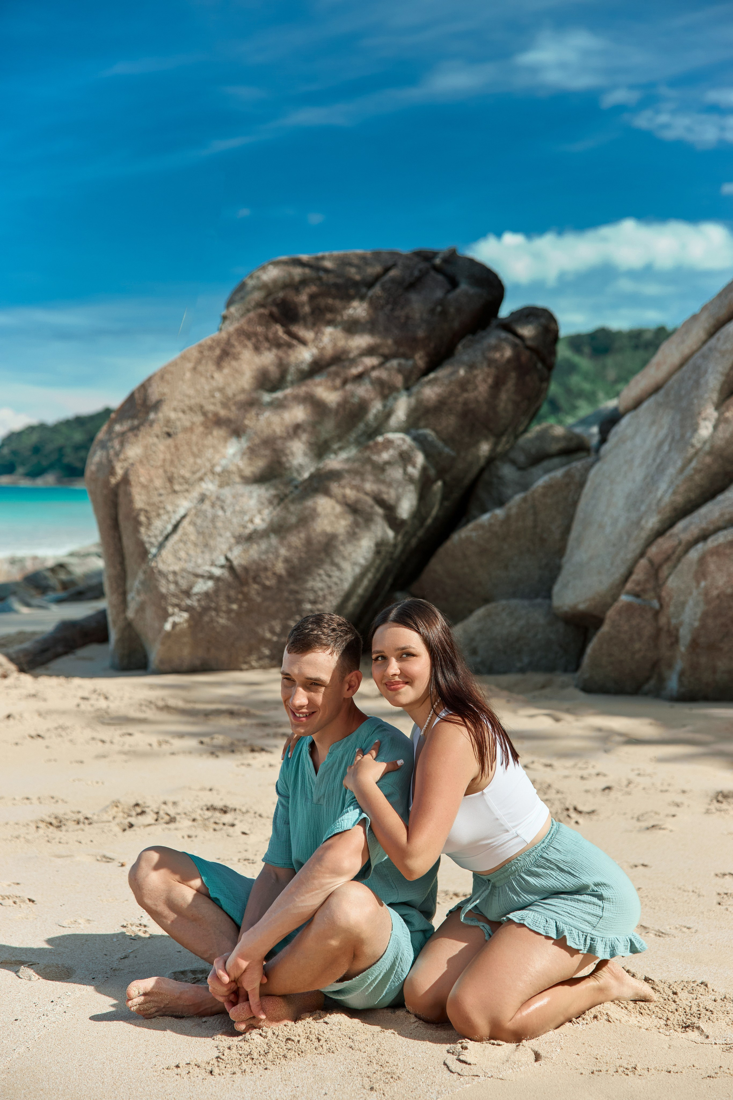 Sergey & Maria — Couple Photoshoot at Naithon Beach | Phuket Photographer