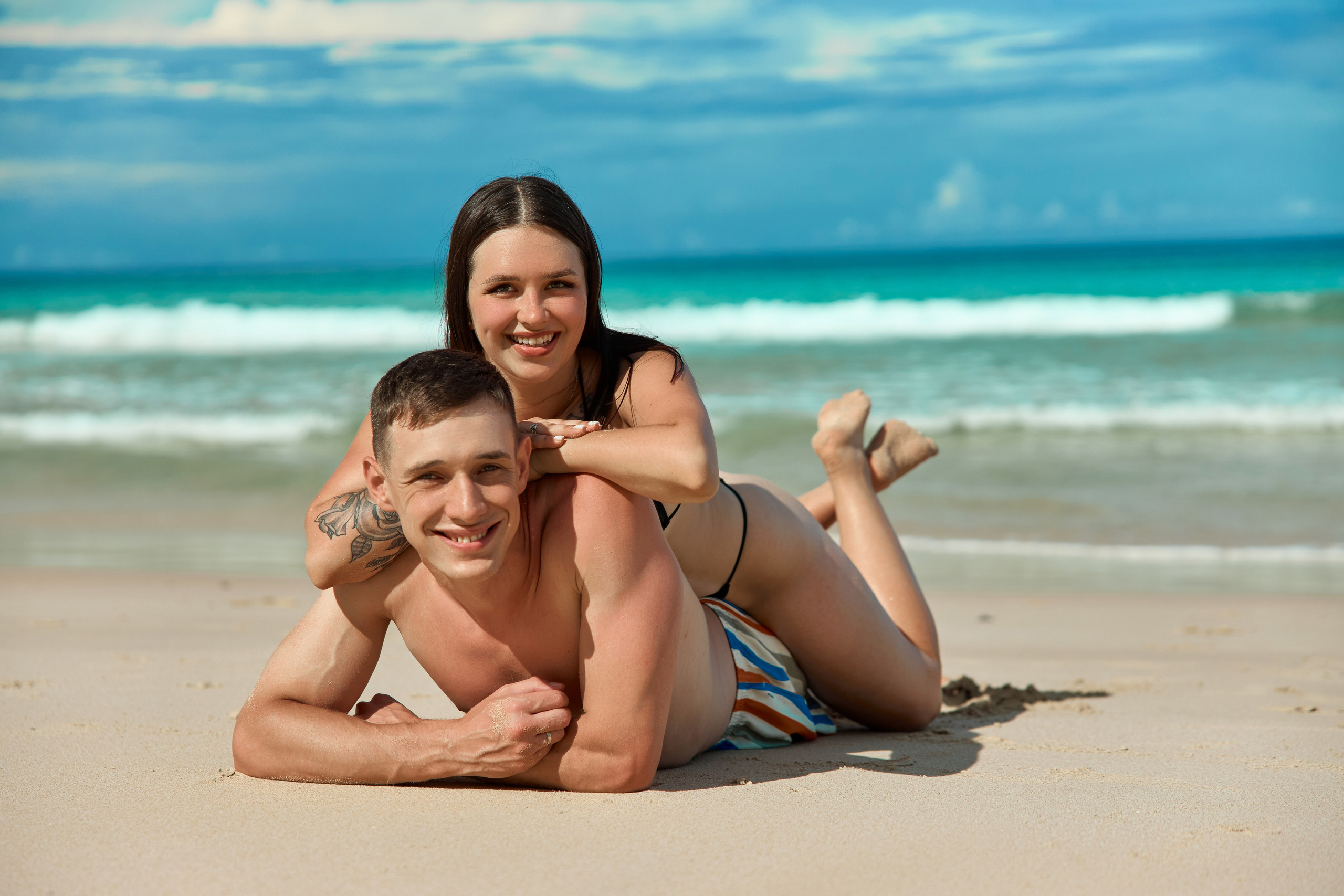 Sergey & Maria — Couple Photoshoot at Naithon Beach | Phuket Photographer