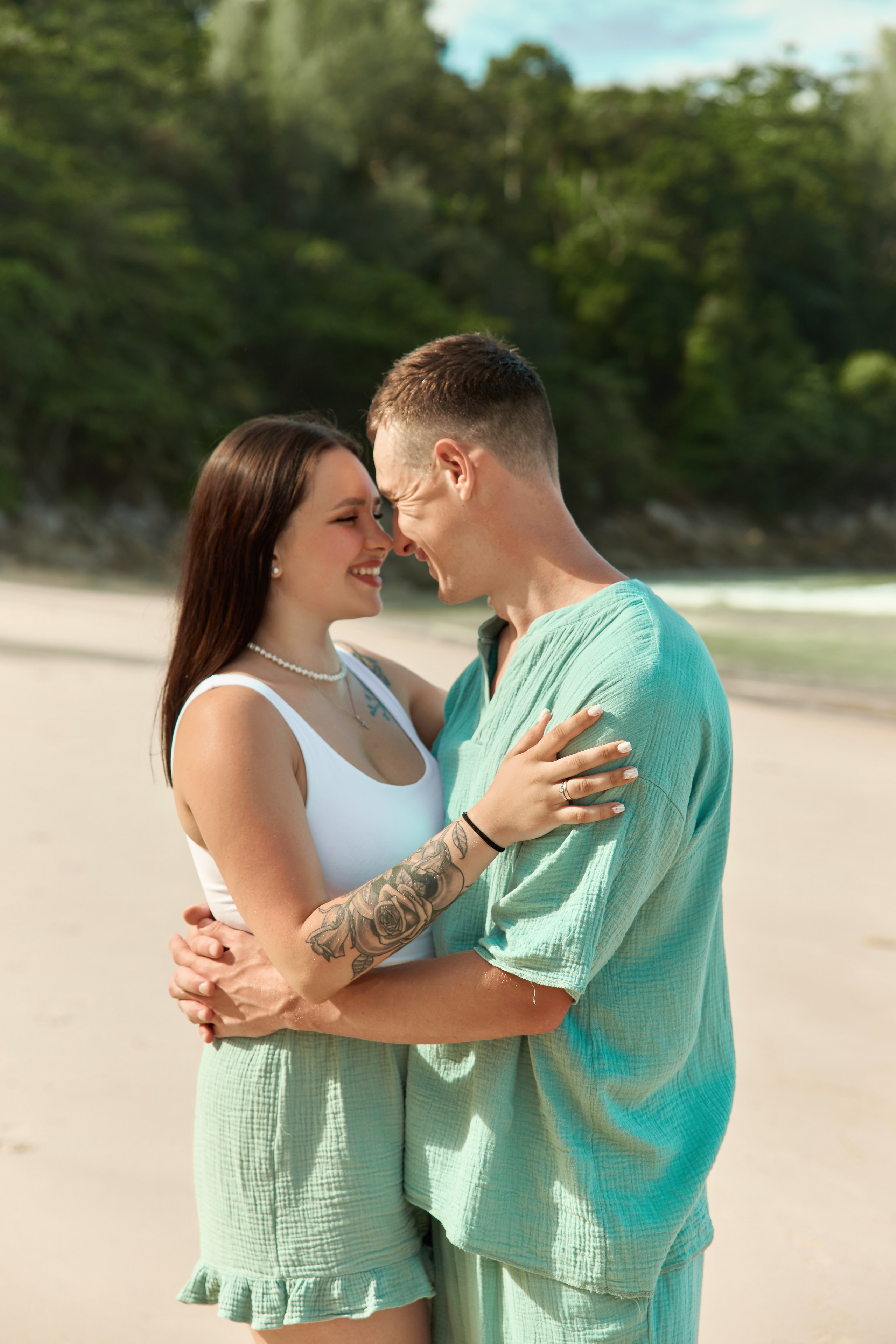 Sergey & Maria — Couple Photoshoot at Naithon Beach | Phuket Photographer