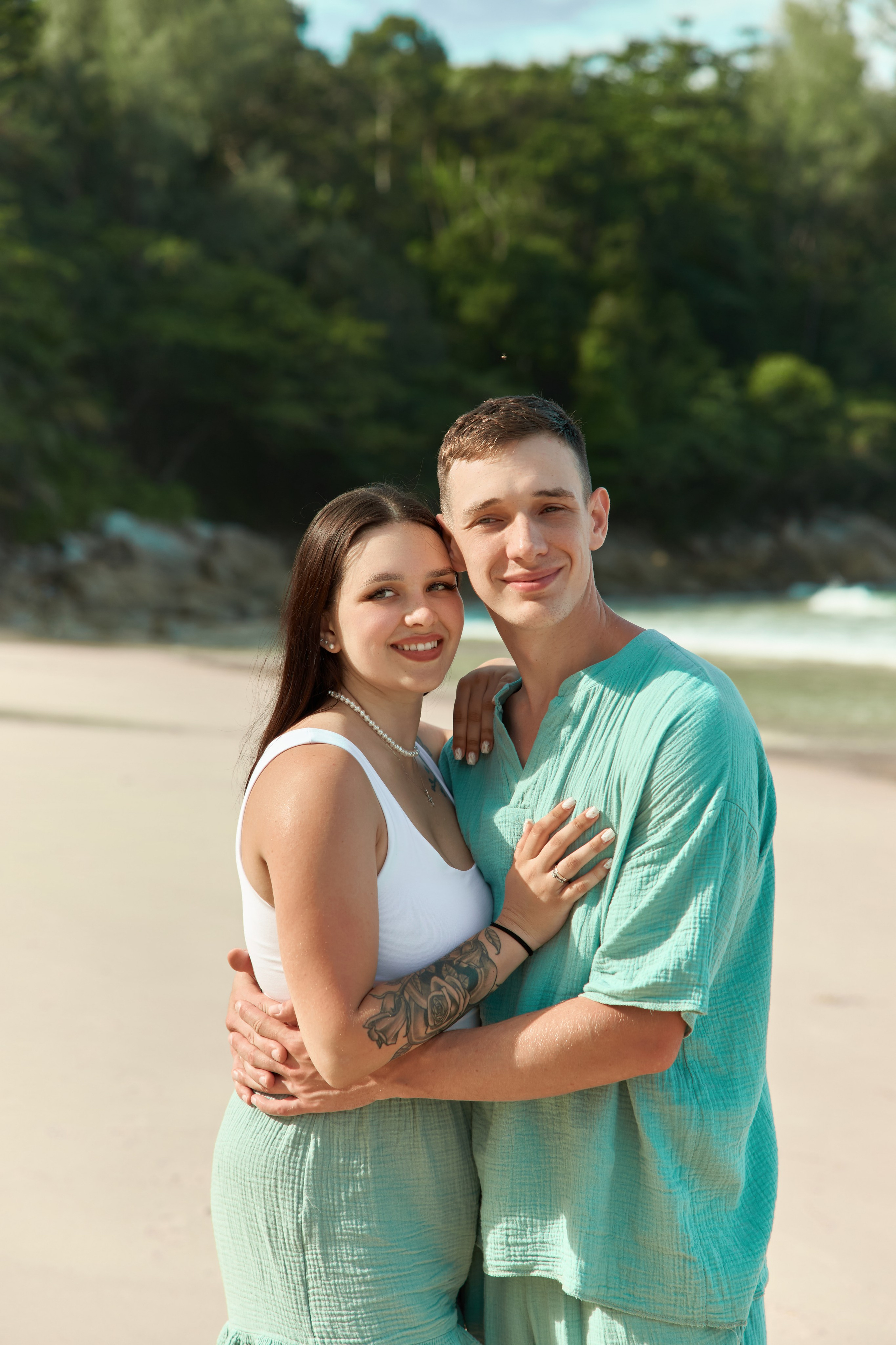 Sergey & Maria — Couple Photoshoot at Naithon Beach | Phuket Photographer
