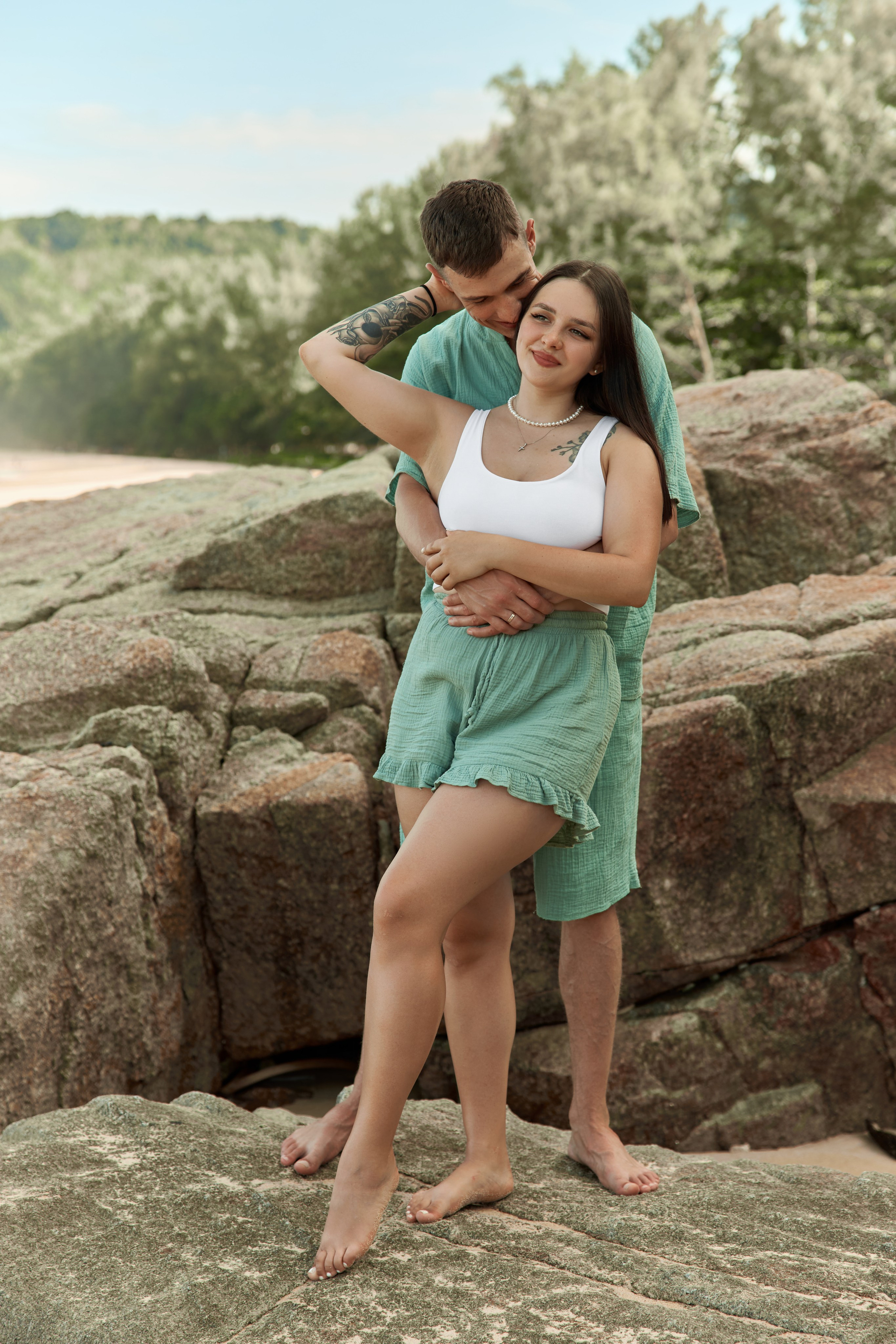 Sergey & Maria — Couple Photoshoot at Naithon Beach | Phuket Photographer