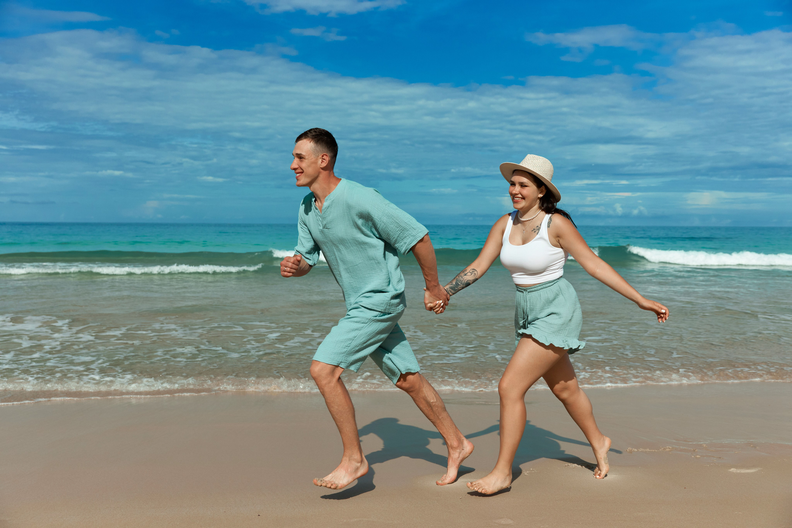 Sergey & Maria — Couple Photoshoot at Naithon Beach | Phuket Photographer