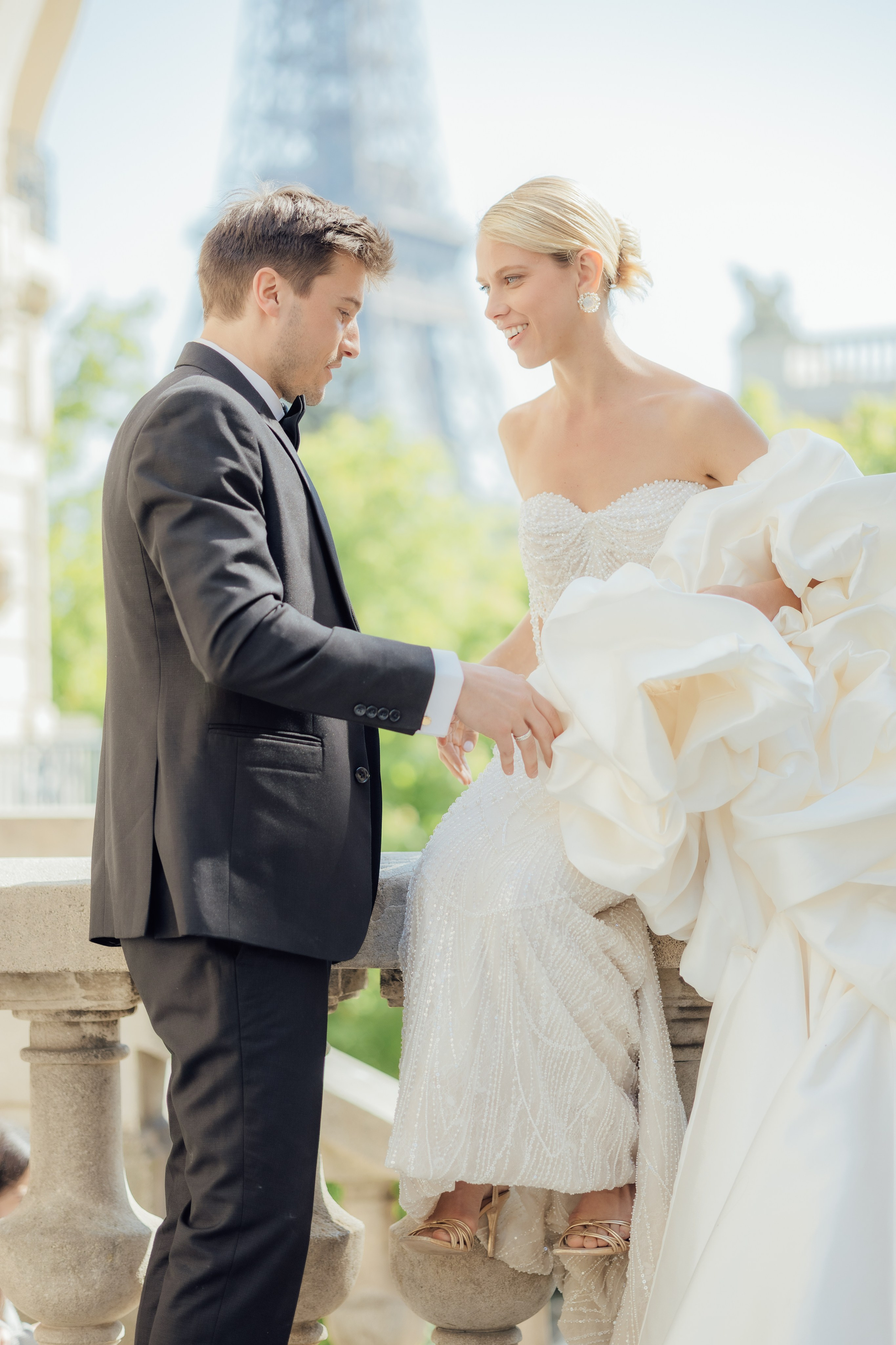 Photographer wedding in paris. Sara Luca Wedding Photographer in Italy and Europe