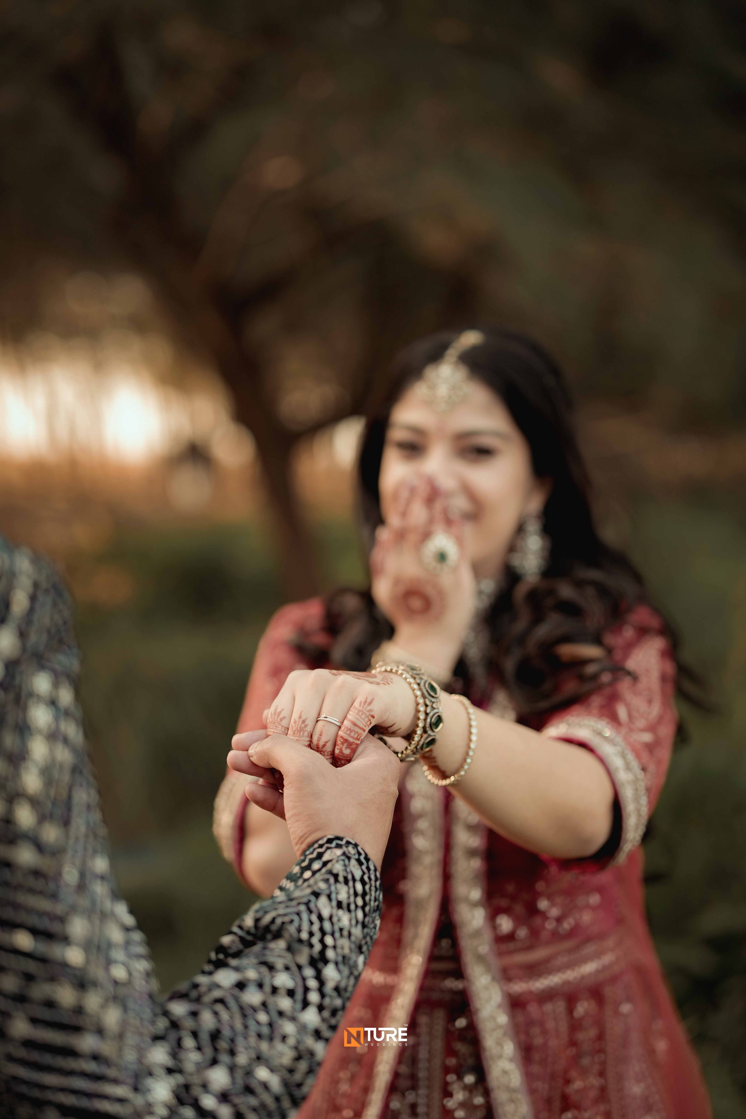 NAMITHA & MUGESH. NTURE WEDDING