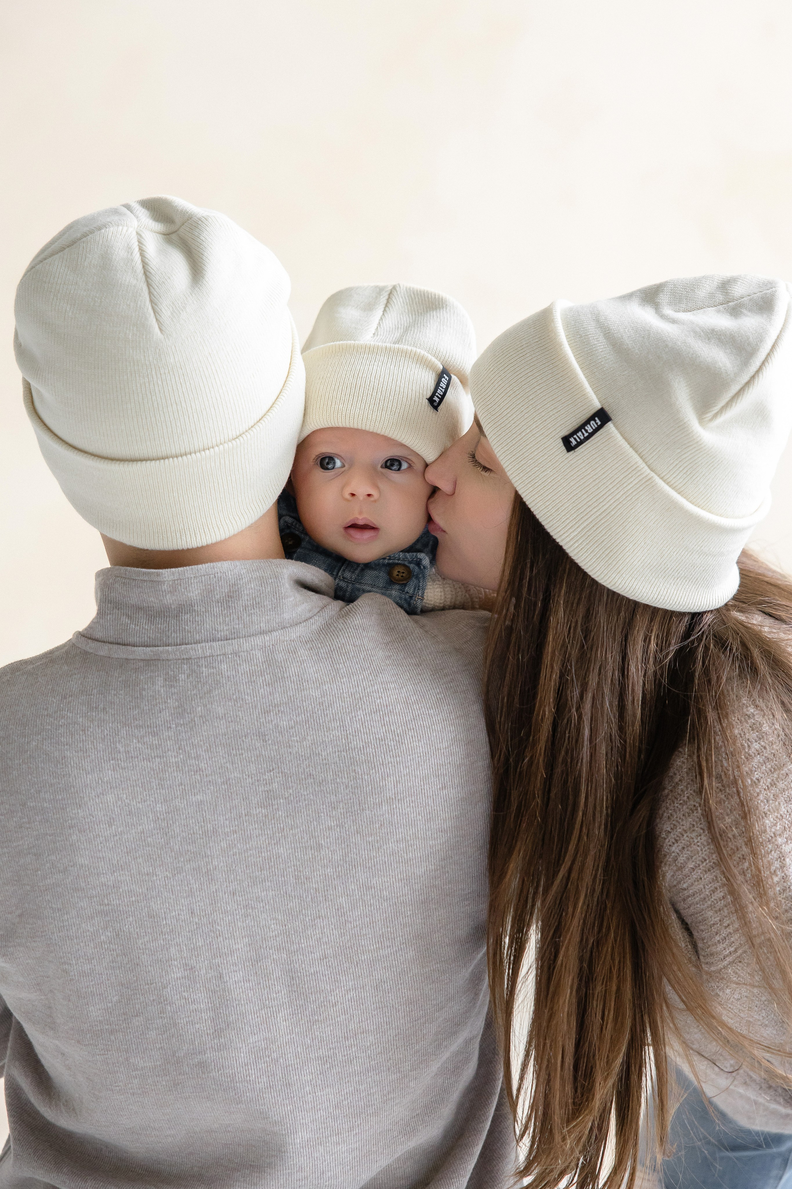 Newborn baby portrait session