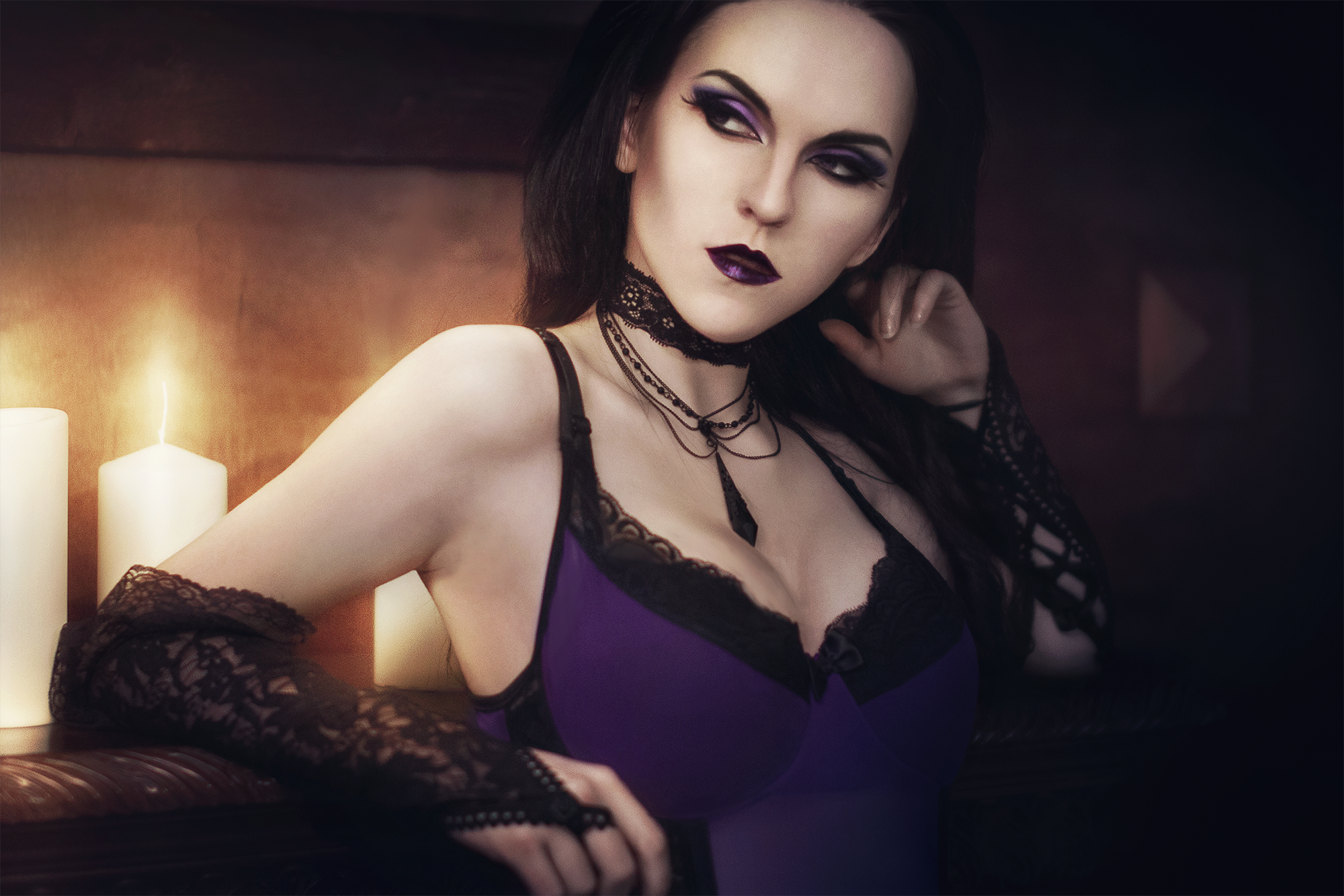 Purple (2016). Photographer and retoucher Elena Skullova