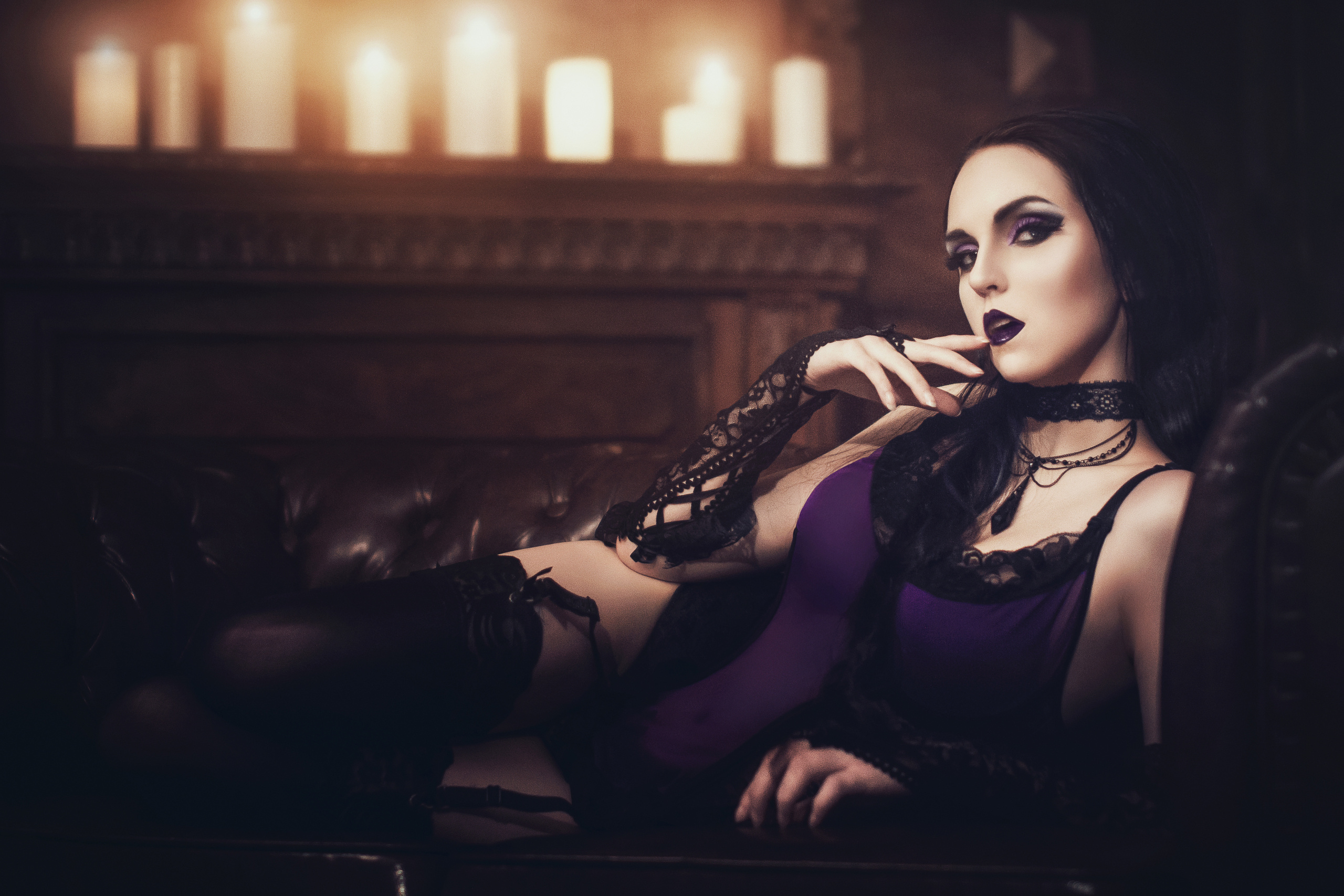 Purple (2016). Photographer and retoucher Elena Skullova
