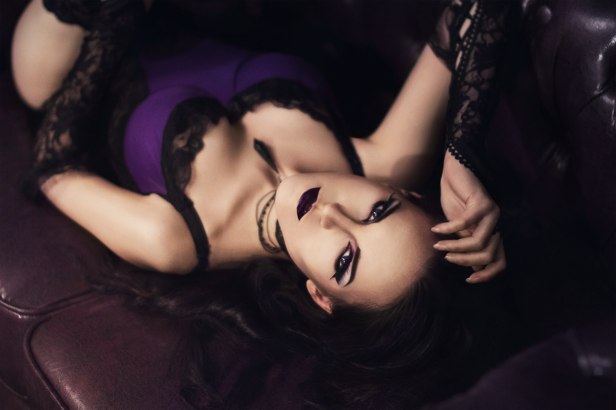 Purple (2016). Photographer and retoucher Elena Skullova