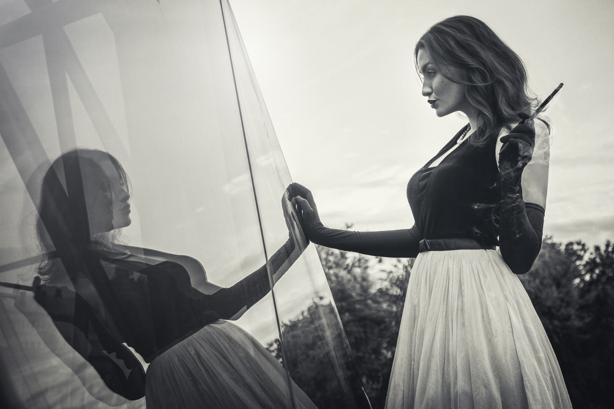 Retro (2015). Фотограф и ретушер в Белграде Елена Skullova