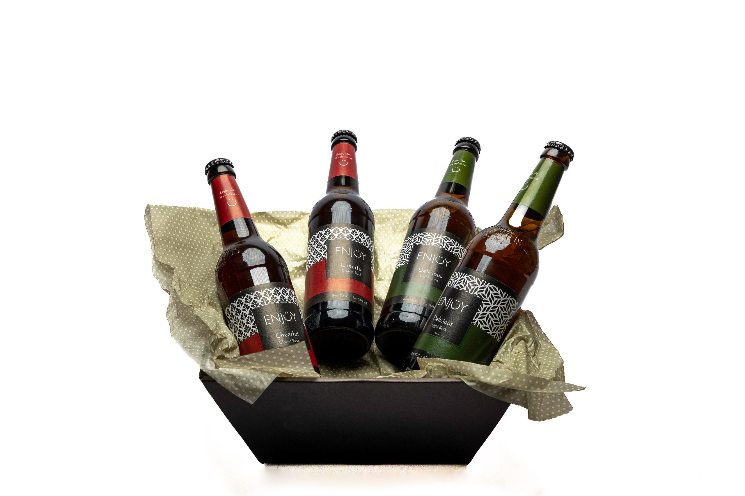 Gavekurv til enhver lejlighedFødselsdag, taksigelse eller fejring? Vælg en personlig gavekurv med blomster og små lækkerier.