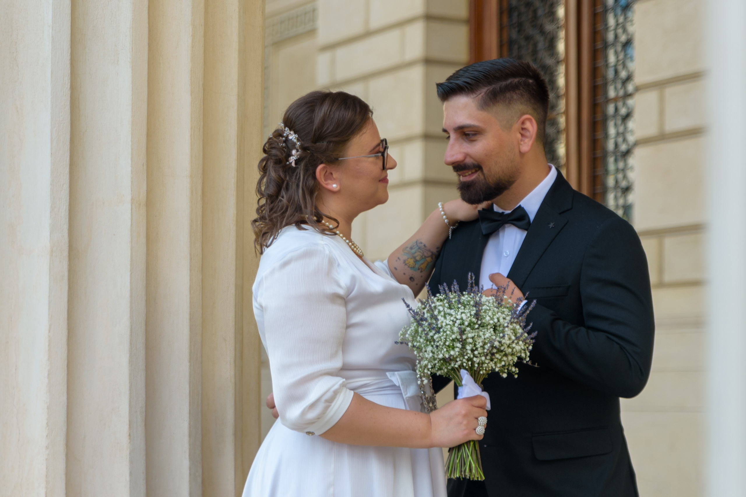 Sedinta foto cuplu Ateneu Bucuresti