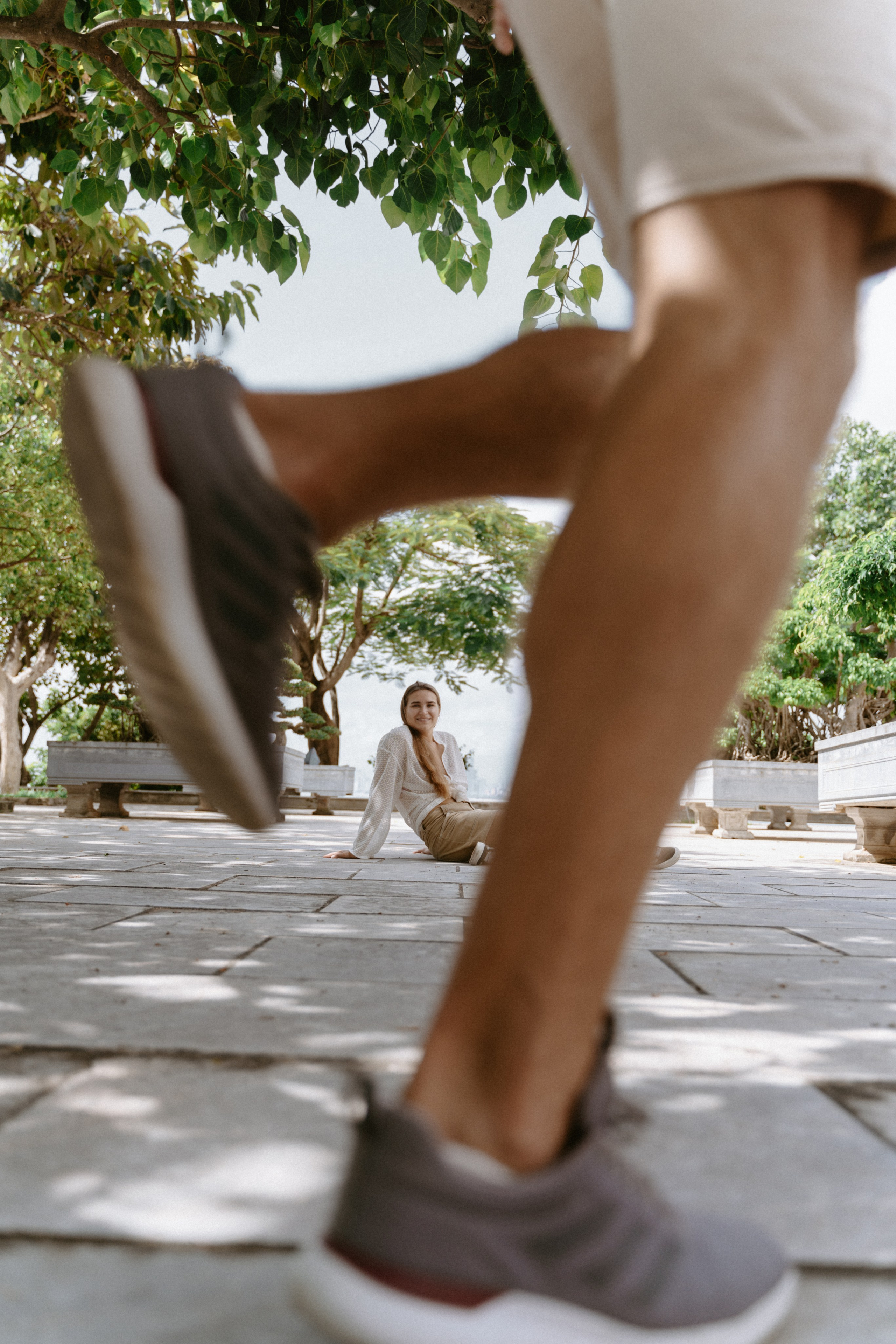 Парная съемка у храма Леди Будды в Дананге. Фотограф в Дананге, Вьетнам. Эстетика и лайфстайл
