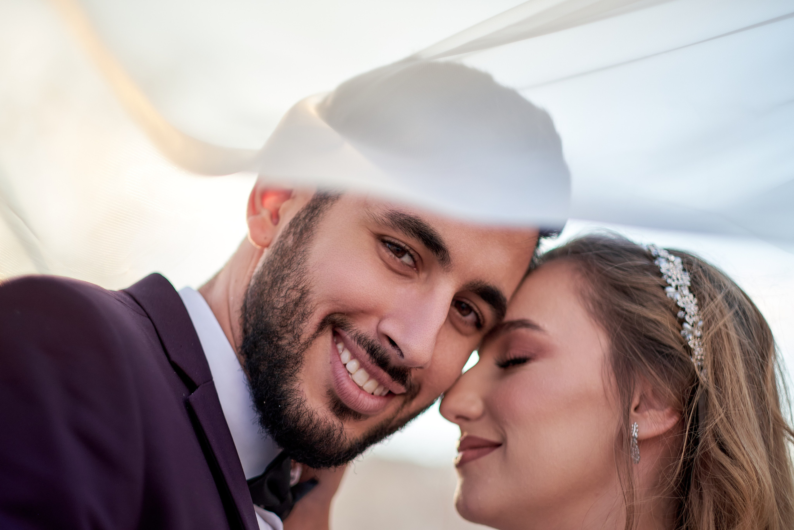 Intimate wedding moment Jerusalem Love Story