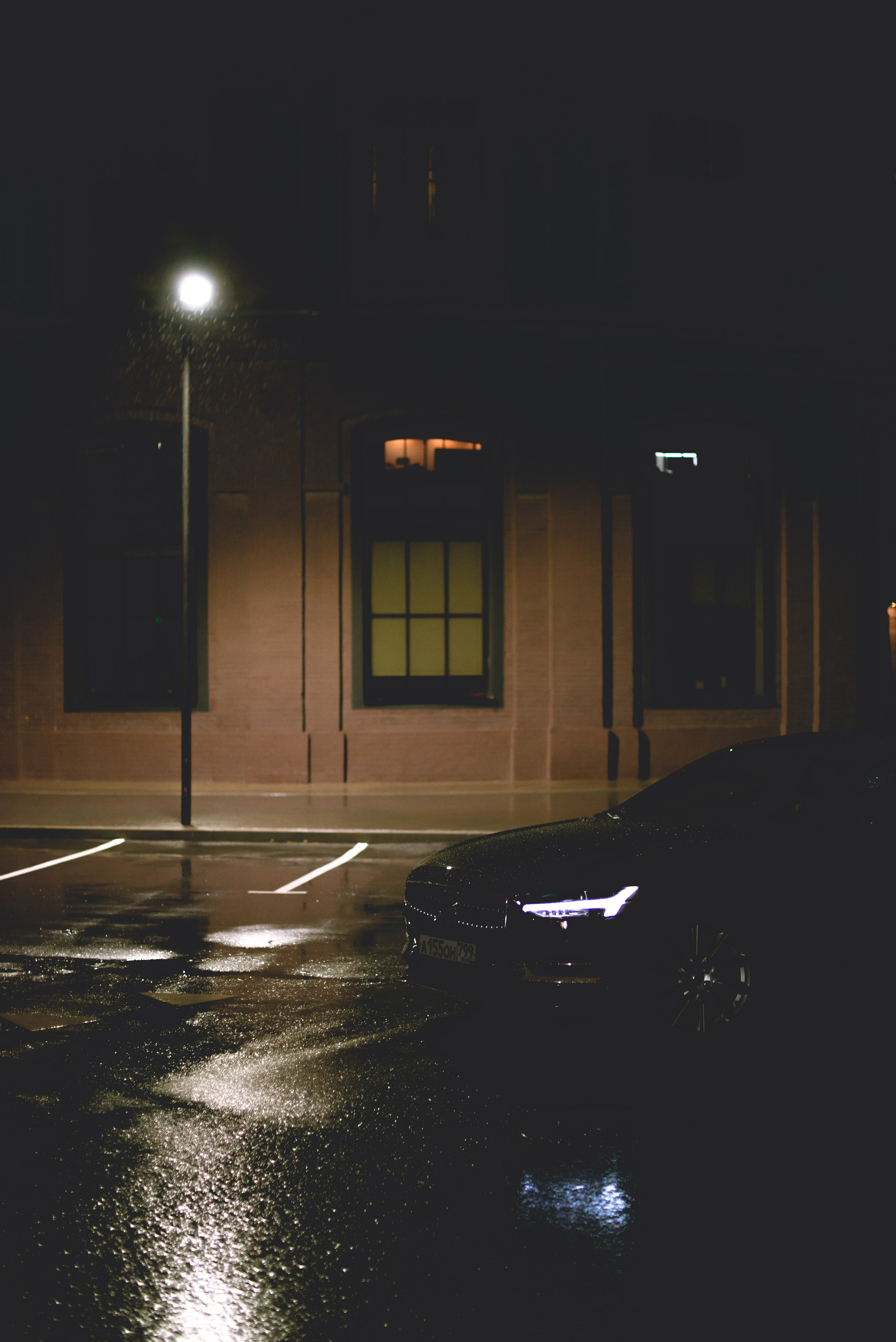 Ночная съемка Volvo S90. ФОТОГРАФ МЕКСИКА КИНТАНА-РОО