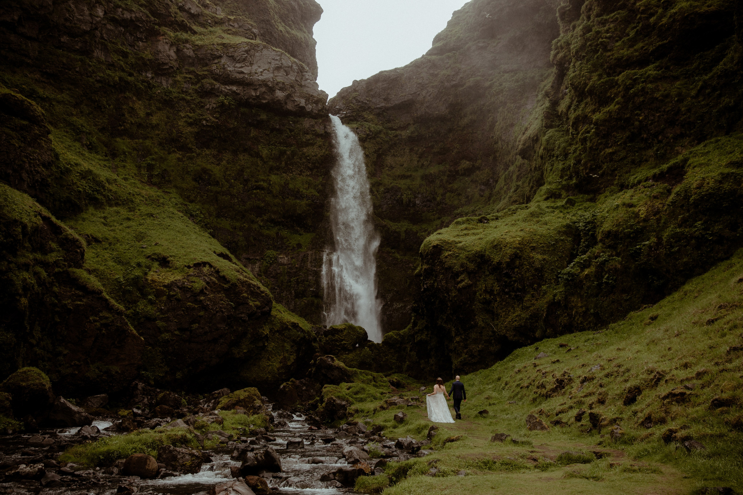 Iceland Elopement at Black Sand Beach. Iceland elopement photographer & videographer