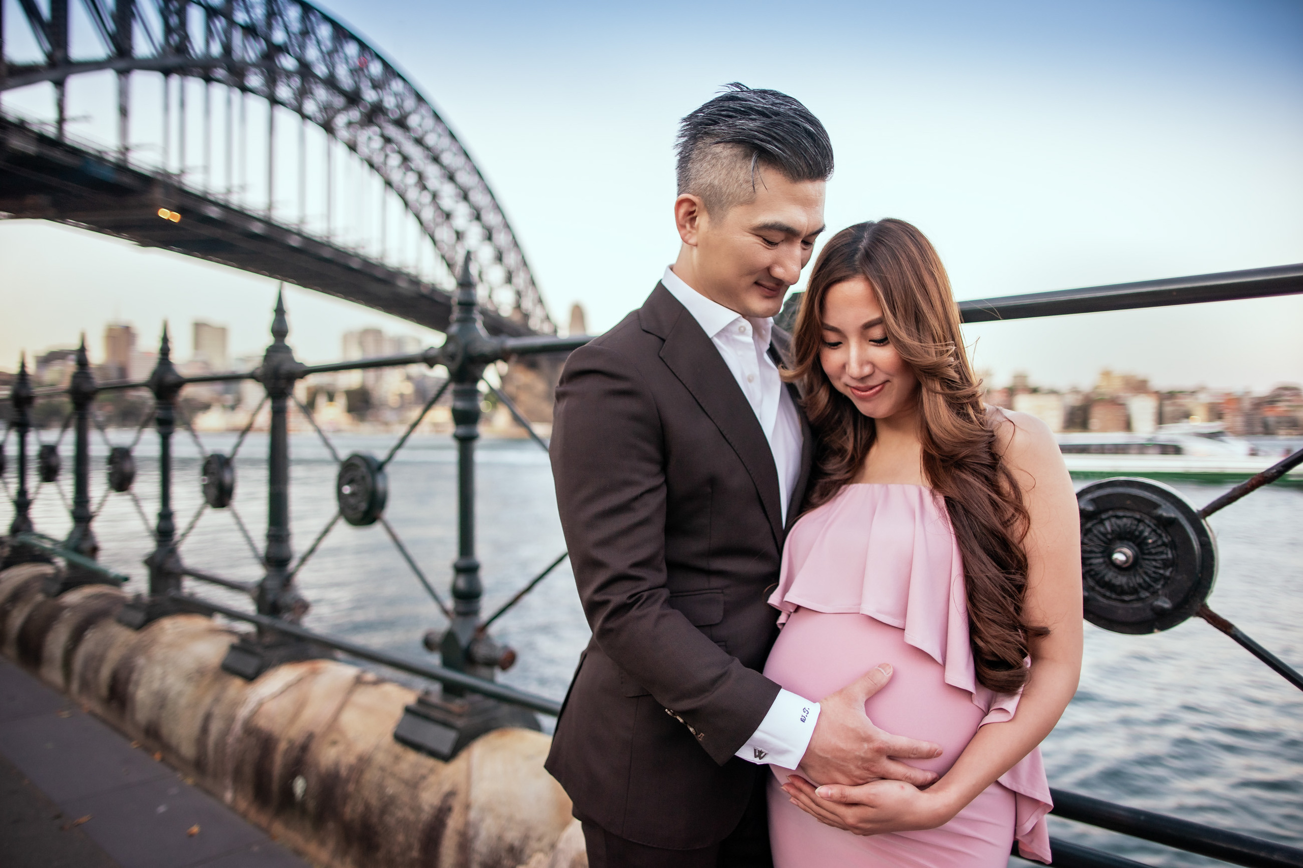 Maternity Photography Sydney, Harbour Bridge. Pregnancy Photographer