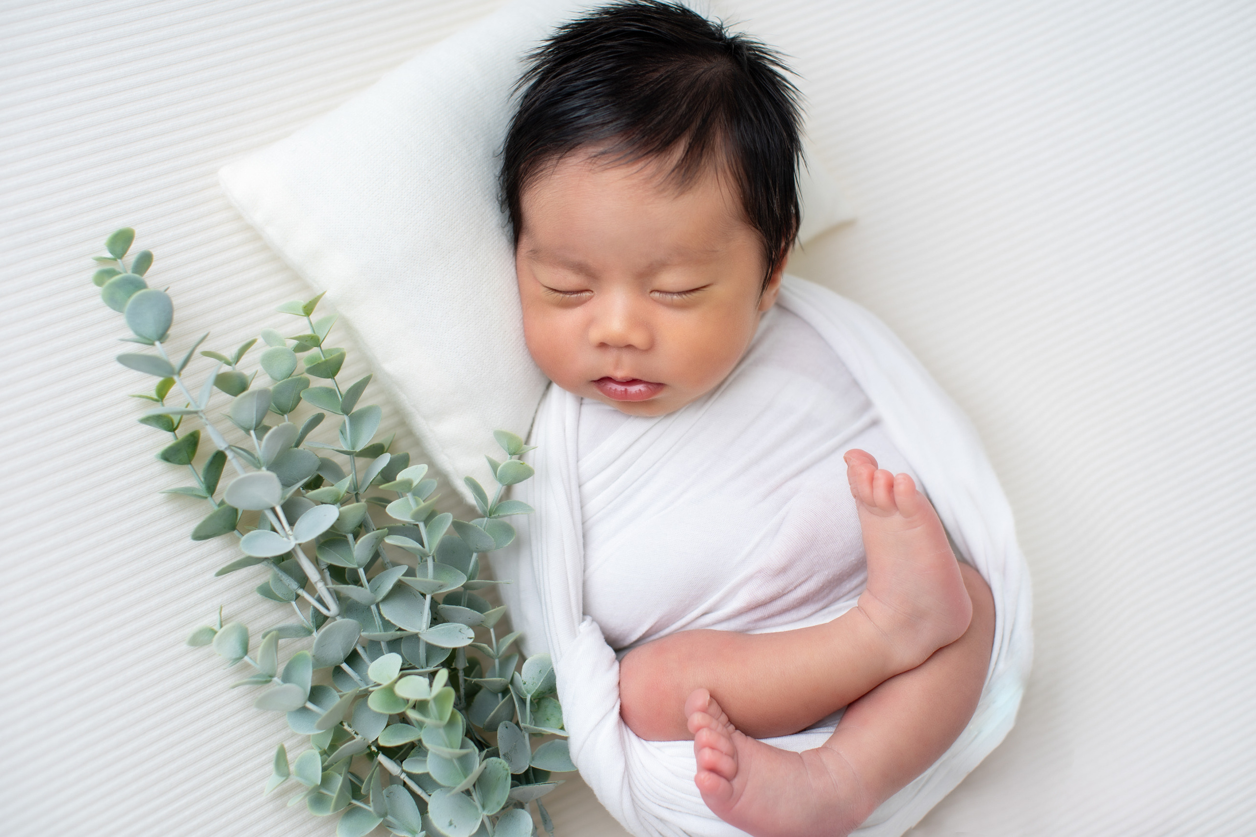 Newborn and Baby photos portfolio by Hills District Sydney photographer in Kellyville