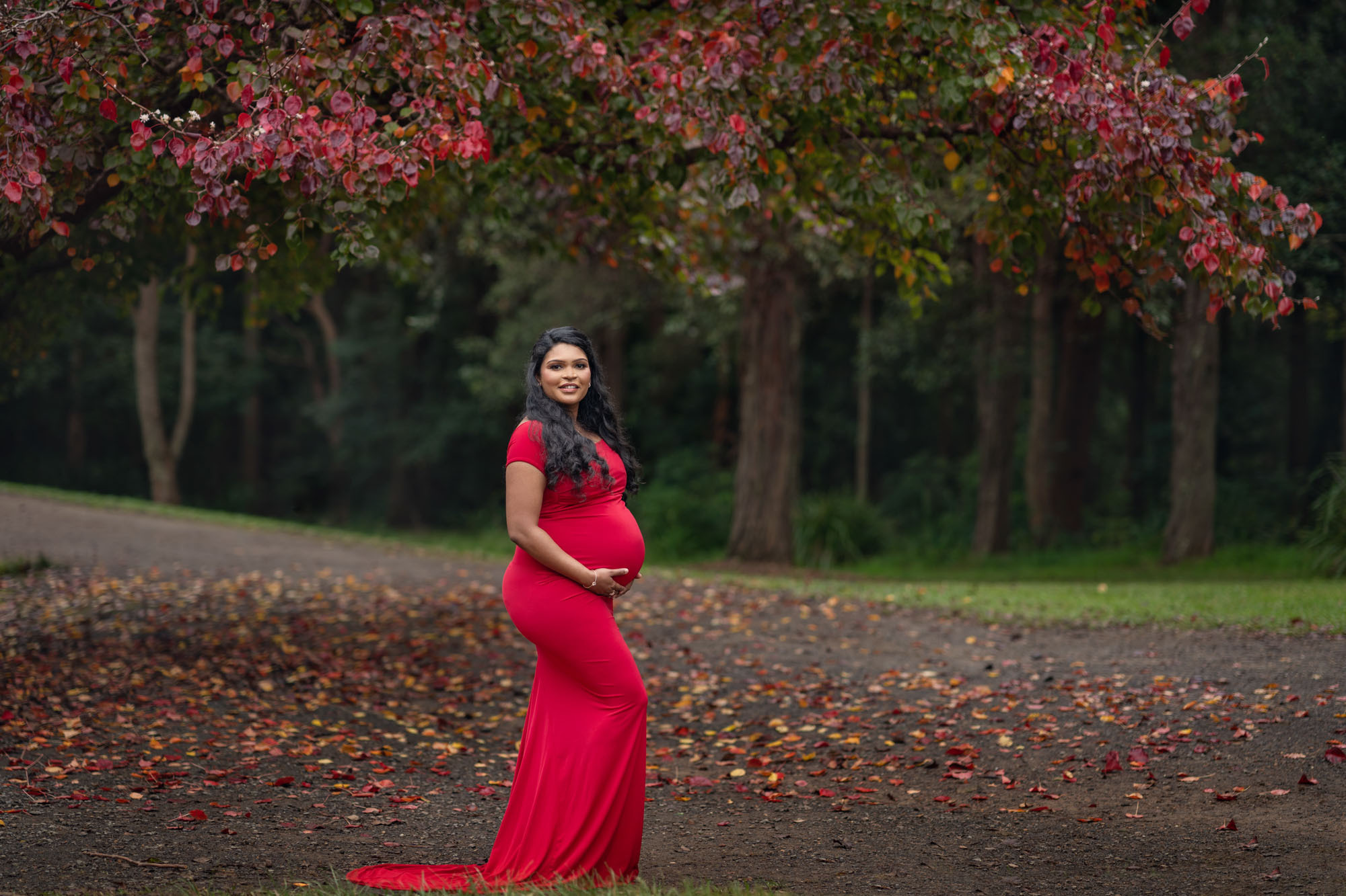 Maternity photoshoot in Sydney, Autumn