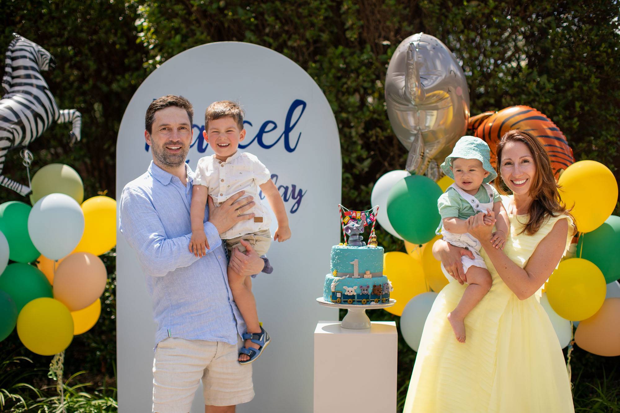 Sydney Kids Birthday Party Photography Jungle theme. Best Photographer