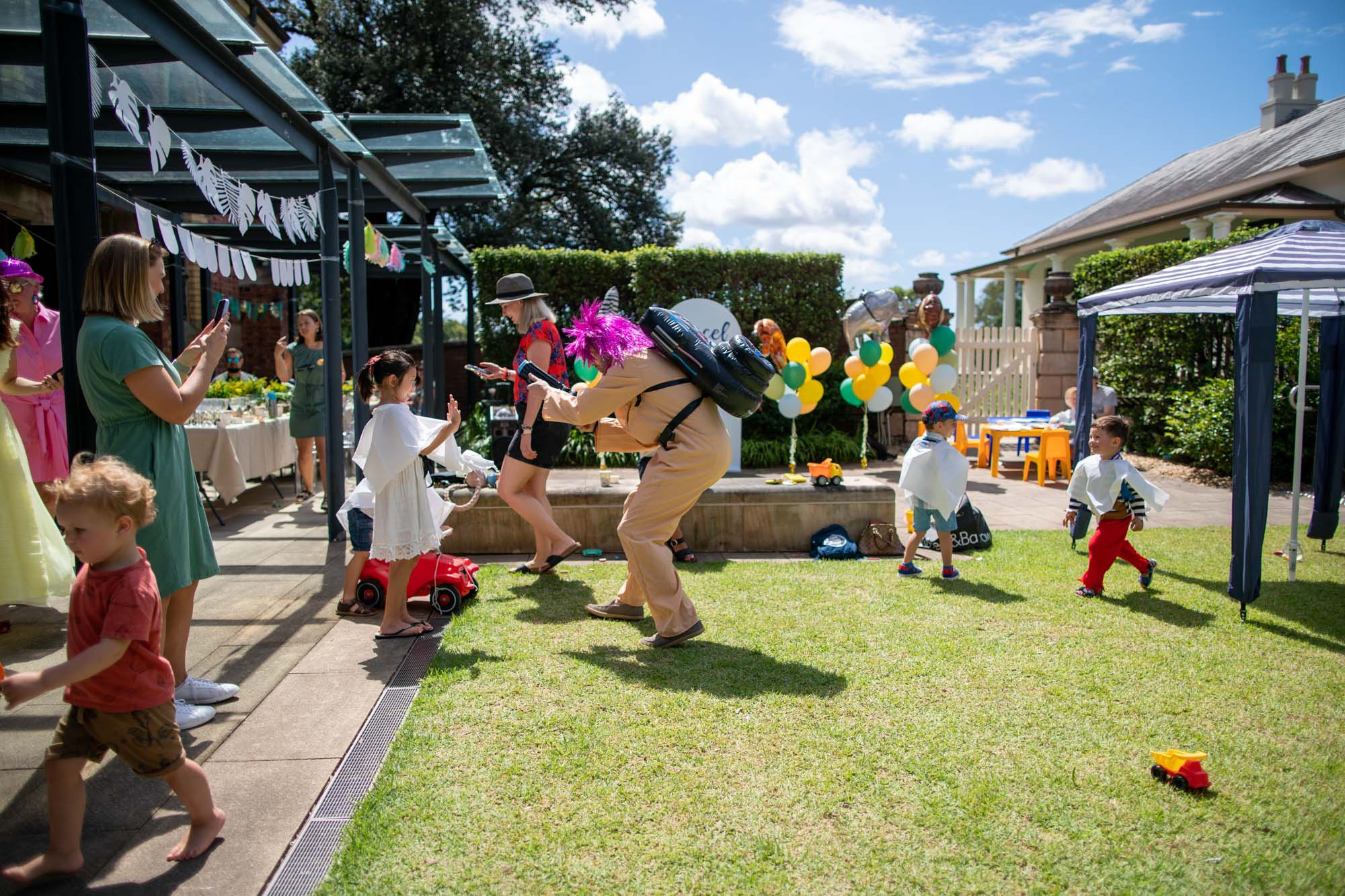Sydney Kids Birthday Party Photography Jungle theme. Best Photographer