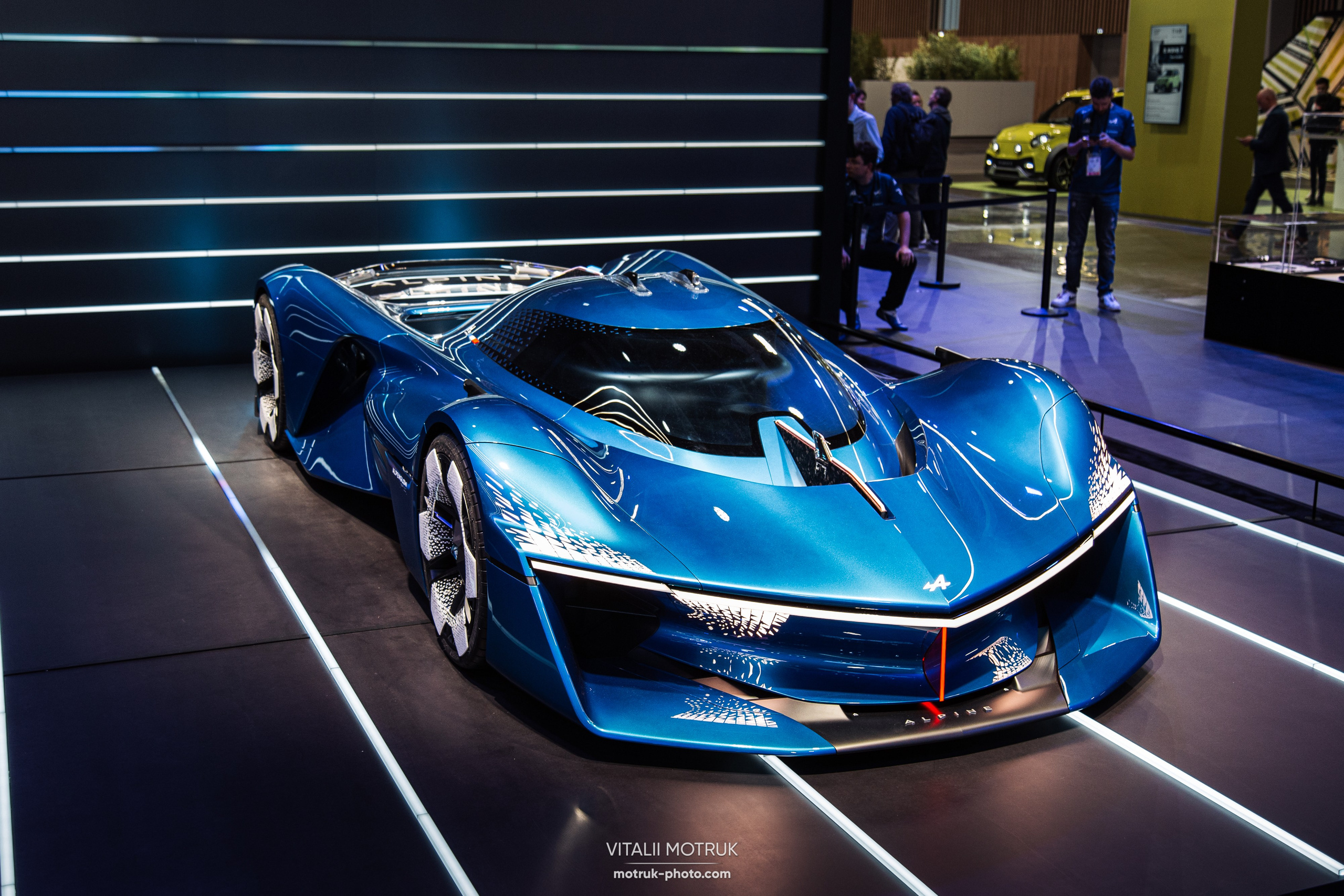 Mondial Auto 2022. Photographe de voitures à Paris — Vitalii Motruk