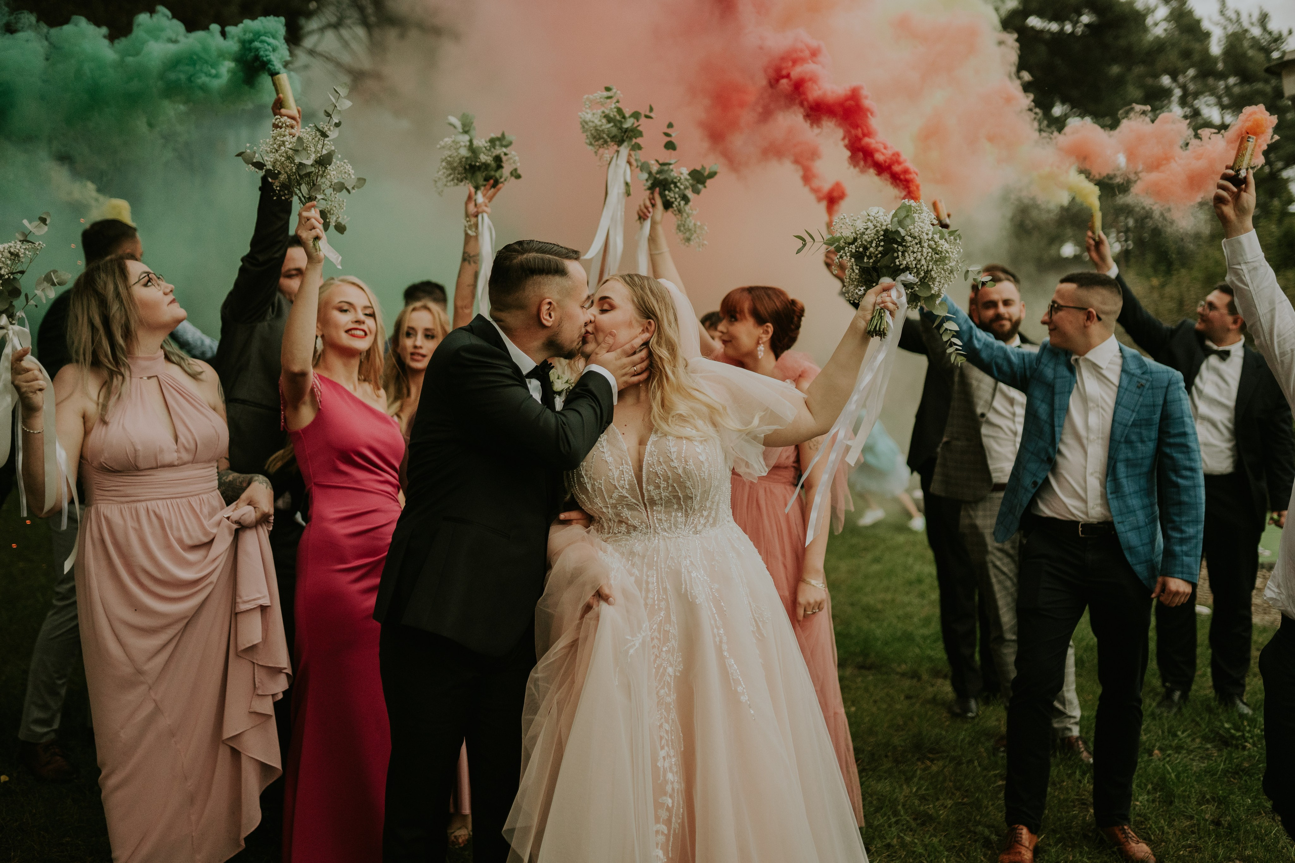 Trzy Drzewa: wspaniała uroczystość Wiktorii i Kamila. Karkowskafoto - fotografia miłości