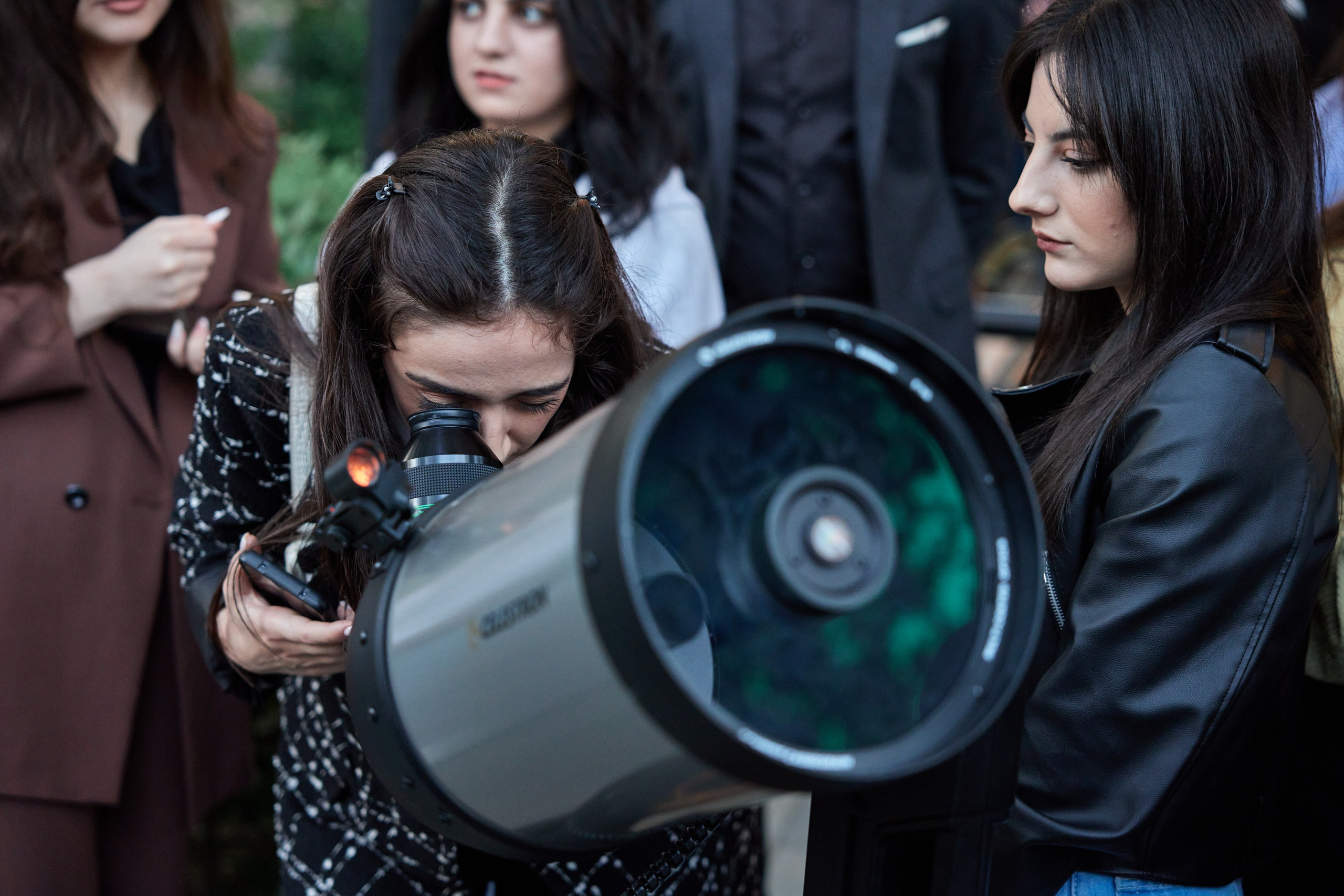 Bakı Dövlət Universitetində müşahidə axşamı. Həvəskar Astronomlar Cəmiyyəti — Astronomy.az