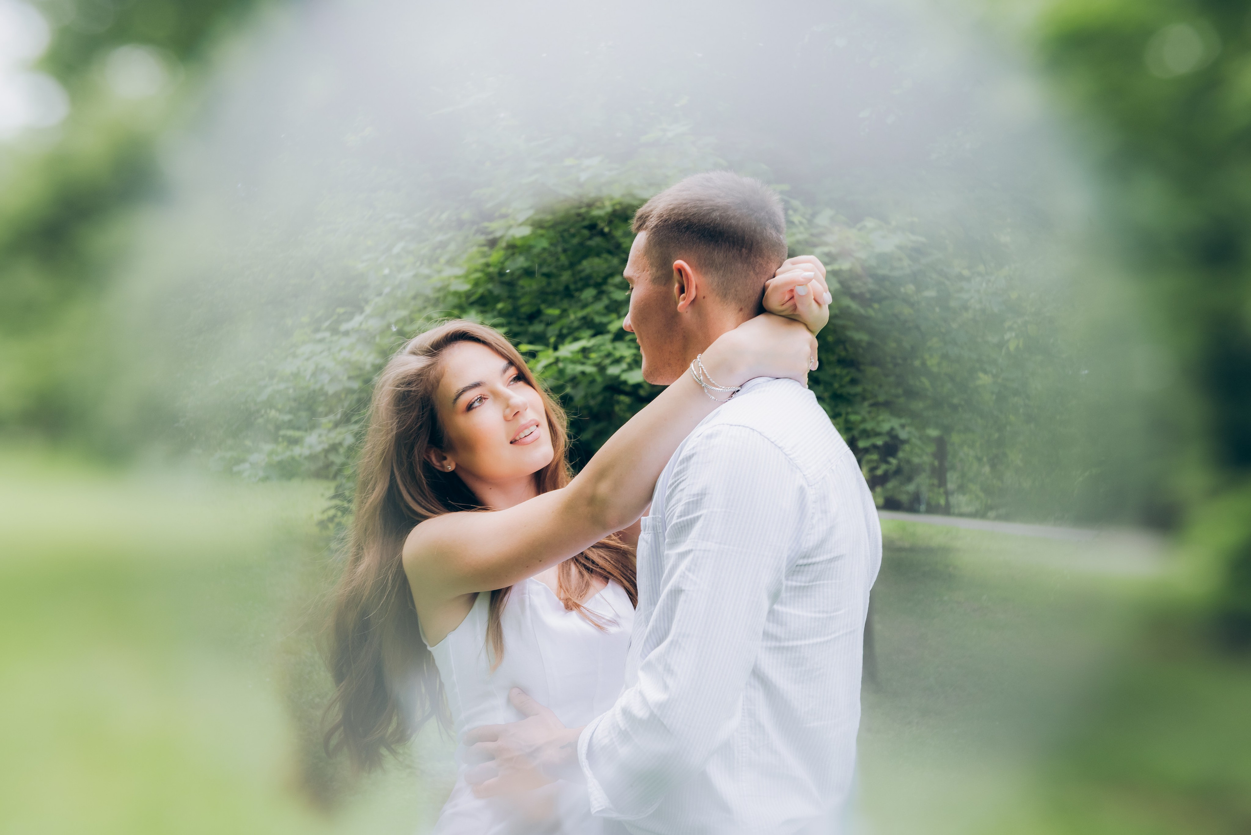 Romantic morning in park in Milan. Anastasiia Buchinskaia Fotografa Milano